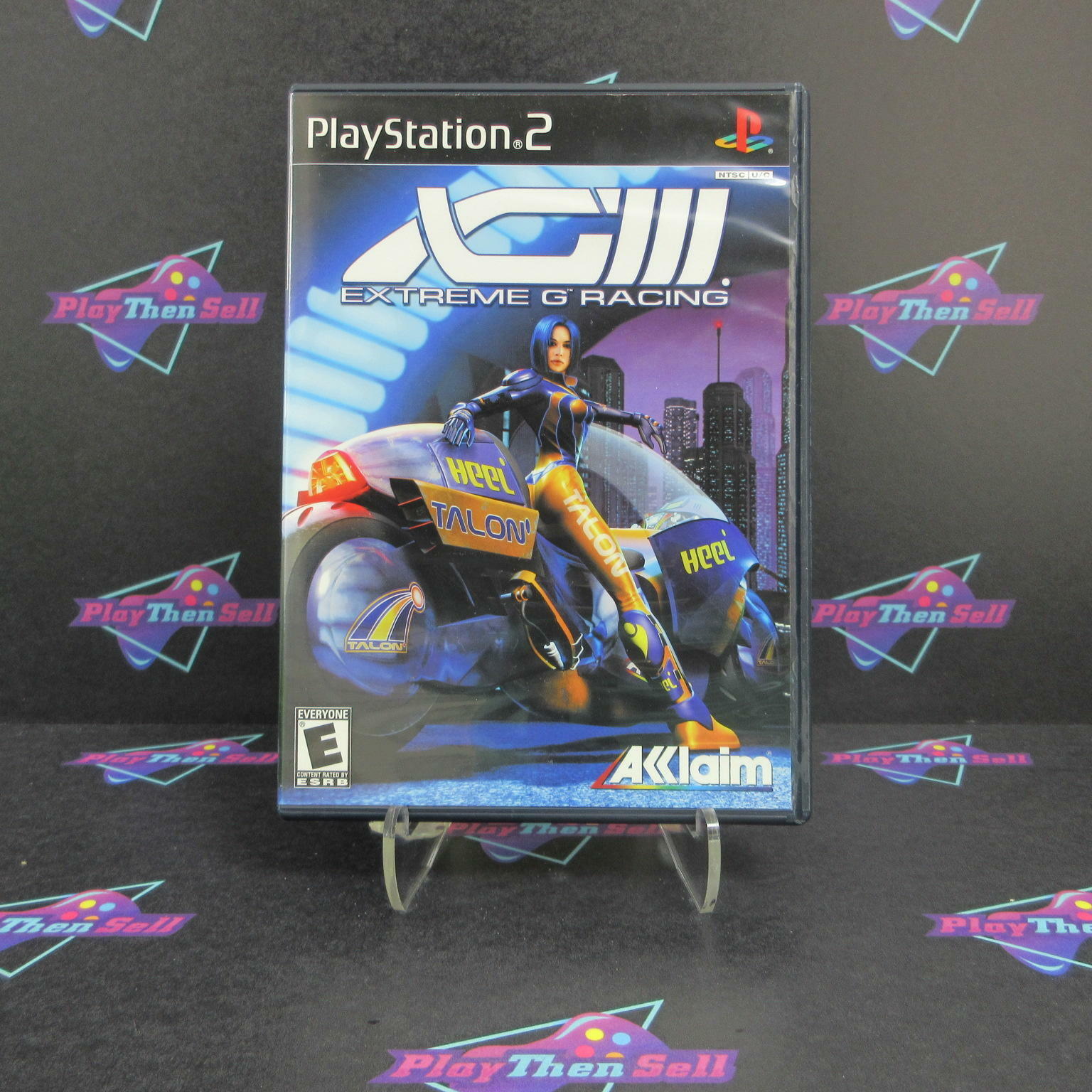XGIII Extreme G Racing PS2 PlayStation 2 + Reg Card Complete - Excellent