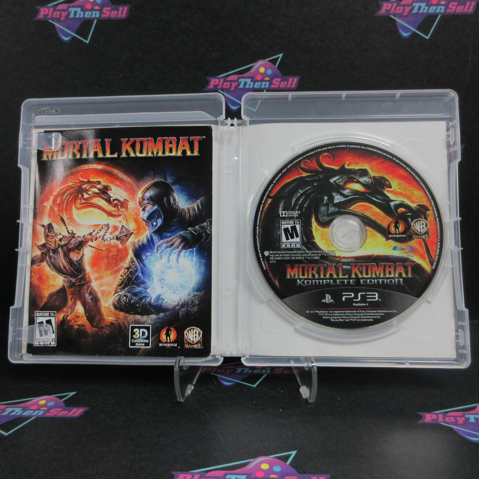 Mortal Kombat Komplete Edition PS3 PlayStation 3 Complete - Excellent