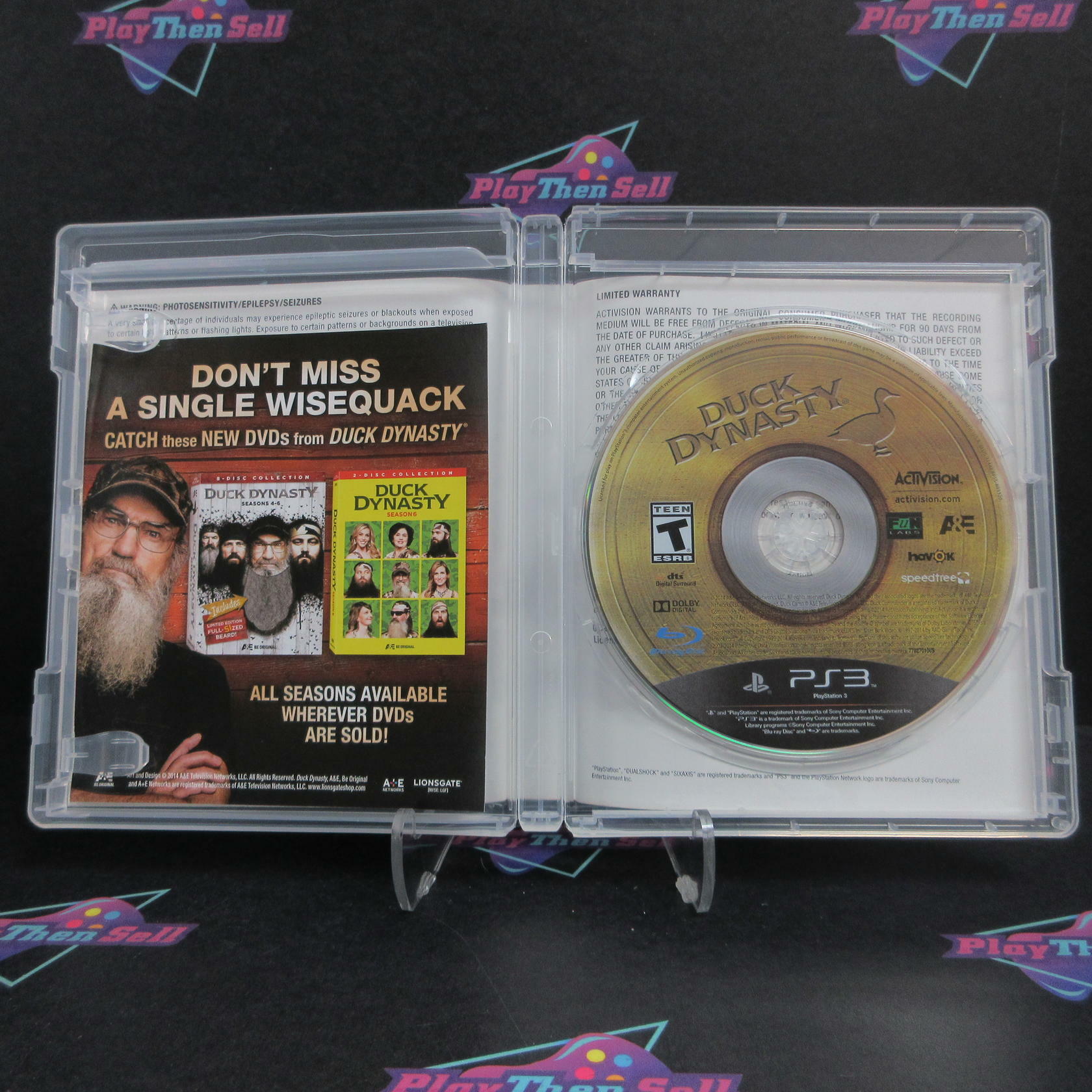 Duck Dynasty PS3 PlayStation 3 Complete - Excellent