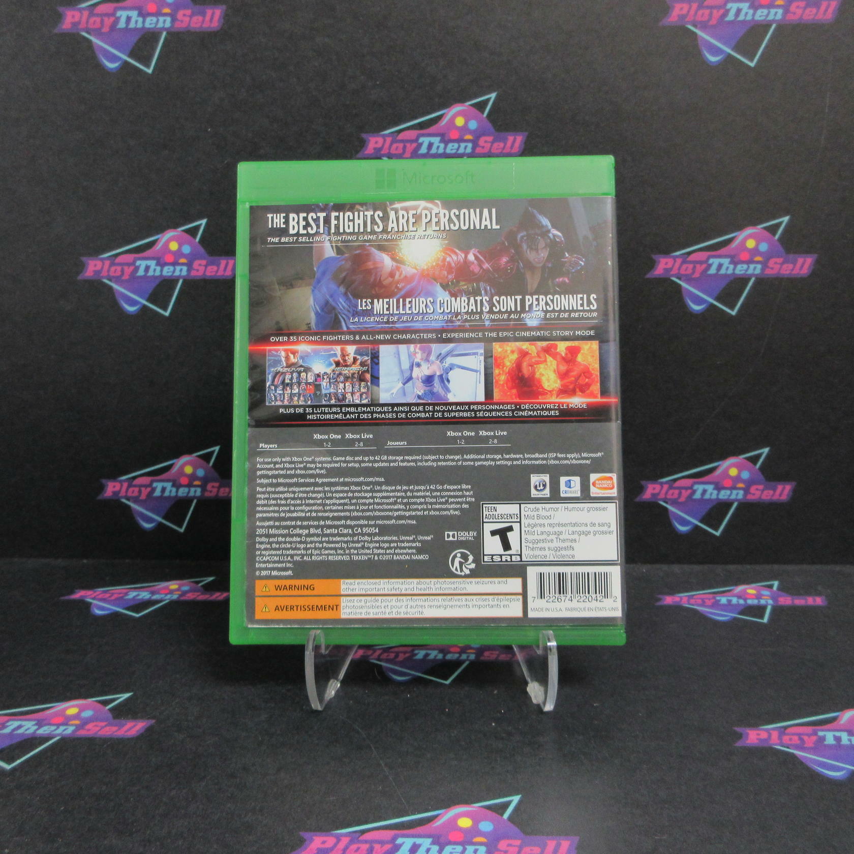 Tekken 7 Xbox One Complete - Excellent