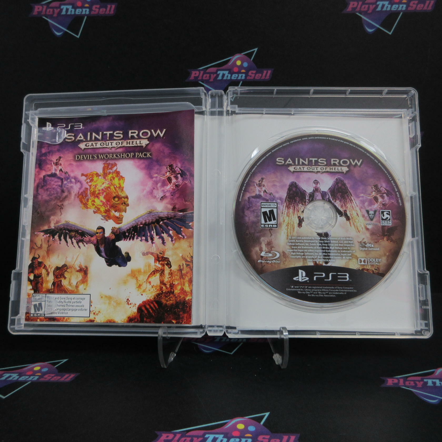 Saints Row Gat out of Hell First Edition PS3 PlayStation 3 Complete - Excellent