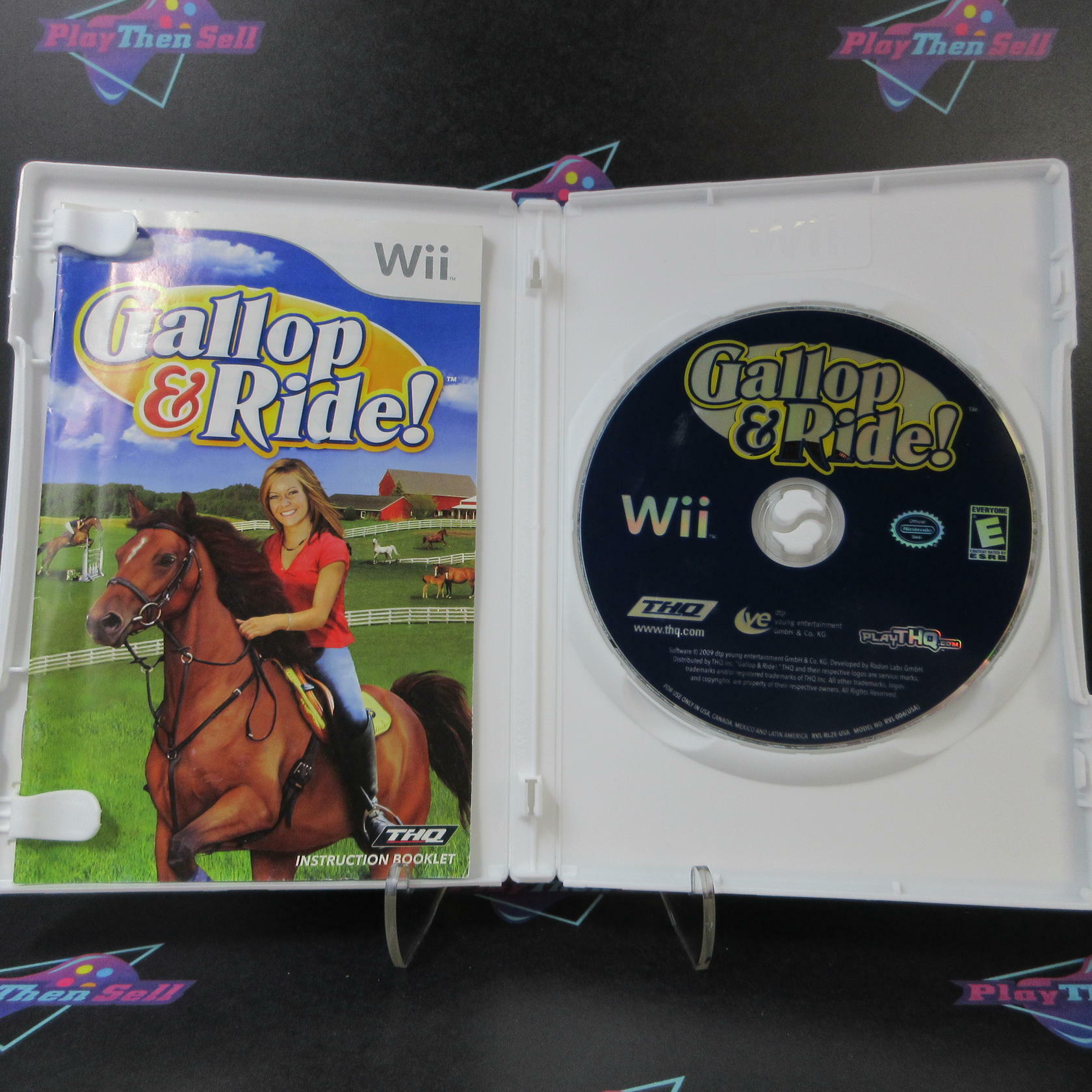 Gallop & Ride Nintendo Wii Complete - Excellent