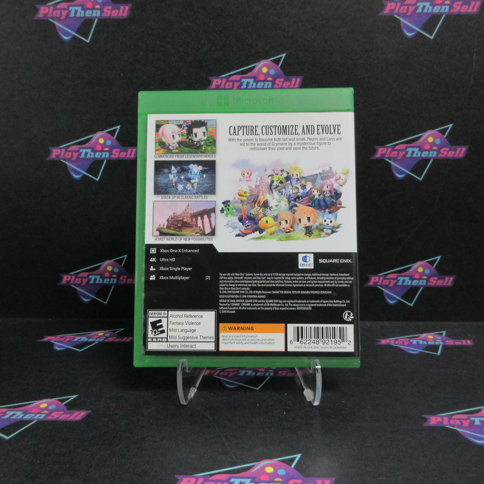 World of Final Fantasy Maxima Xbox One Complete - Excellent