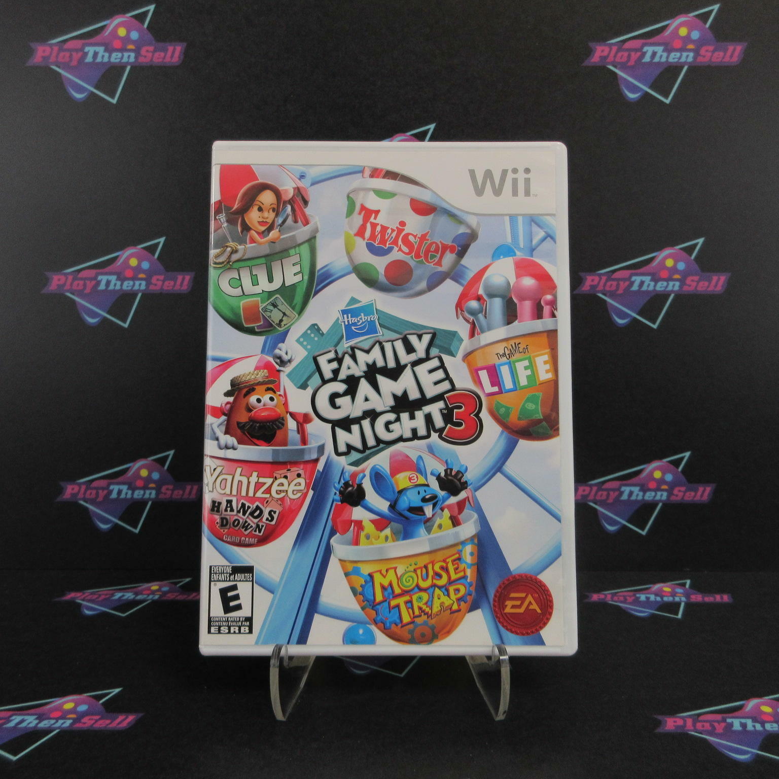 Hasbro Family Game Night 3 Nintendo Wii Complete - Excellent
