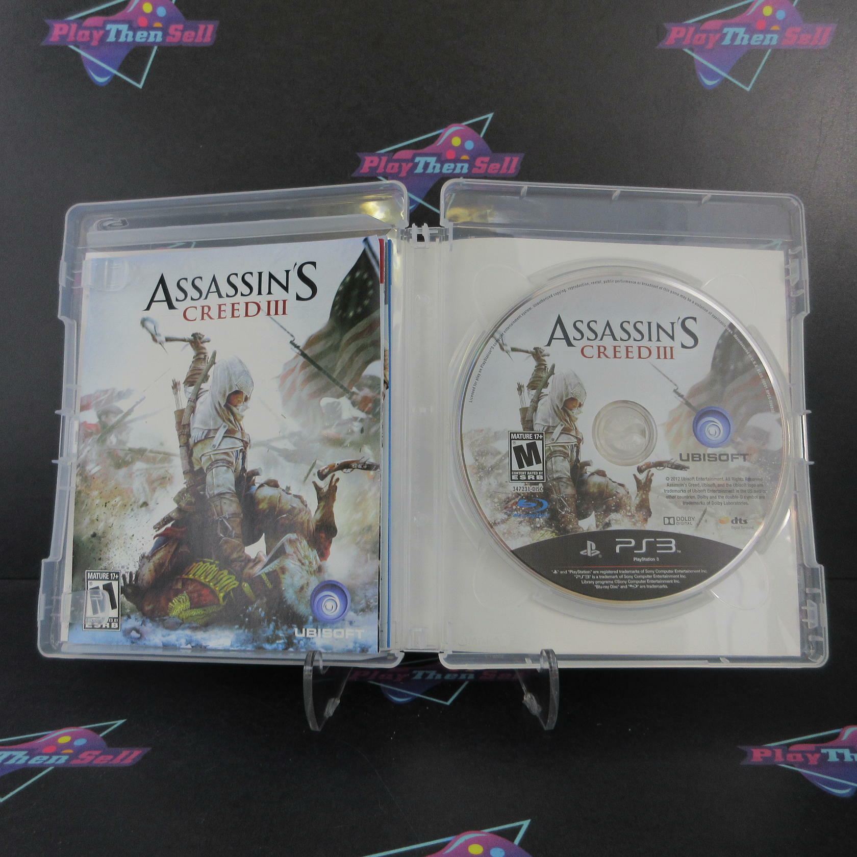 Assassin's Creed III PS3 PlayStation 3 Complete - Excellent