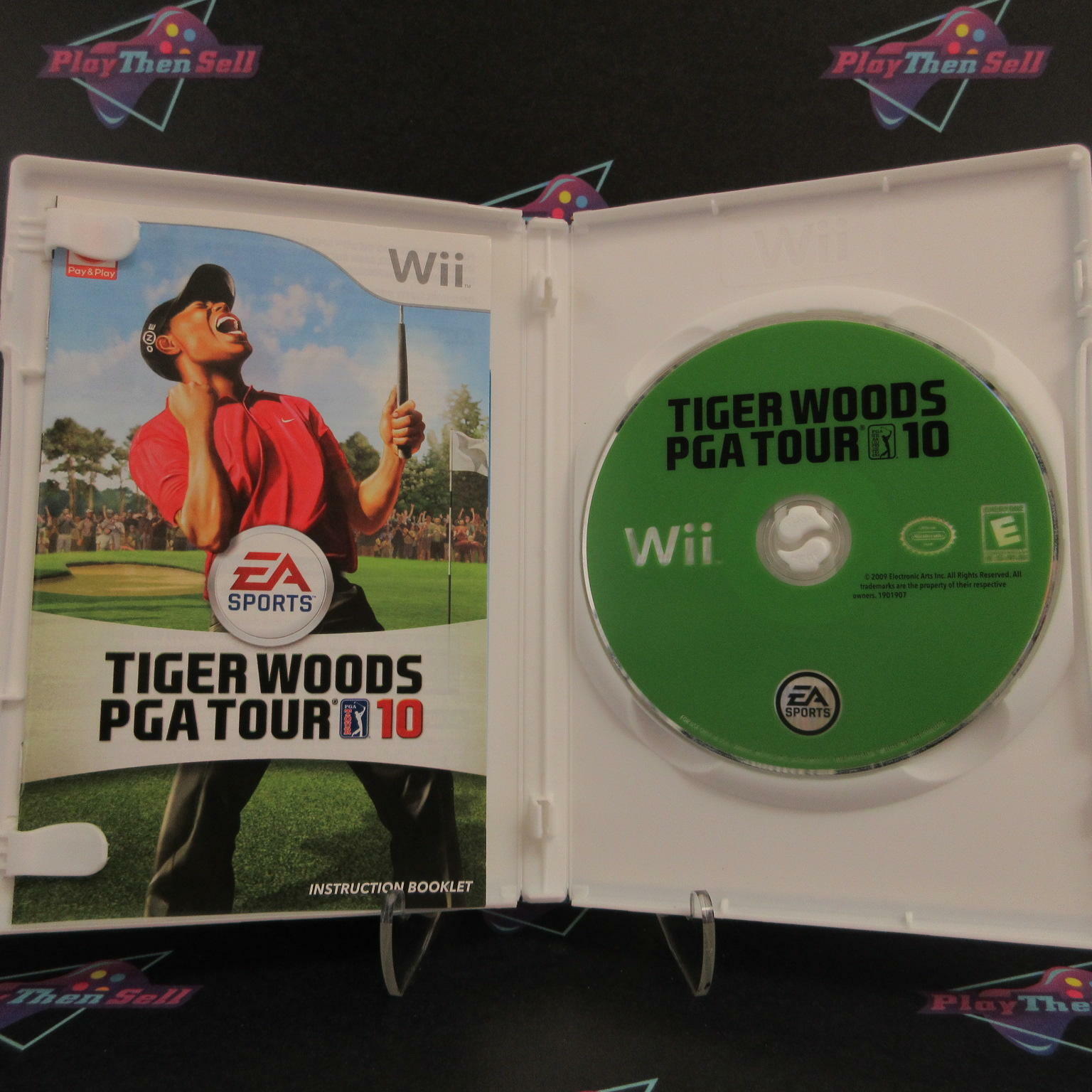 Tiger Woods PGA Tour 10 Nintendo Wii Complete - Excellent