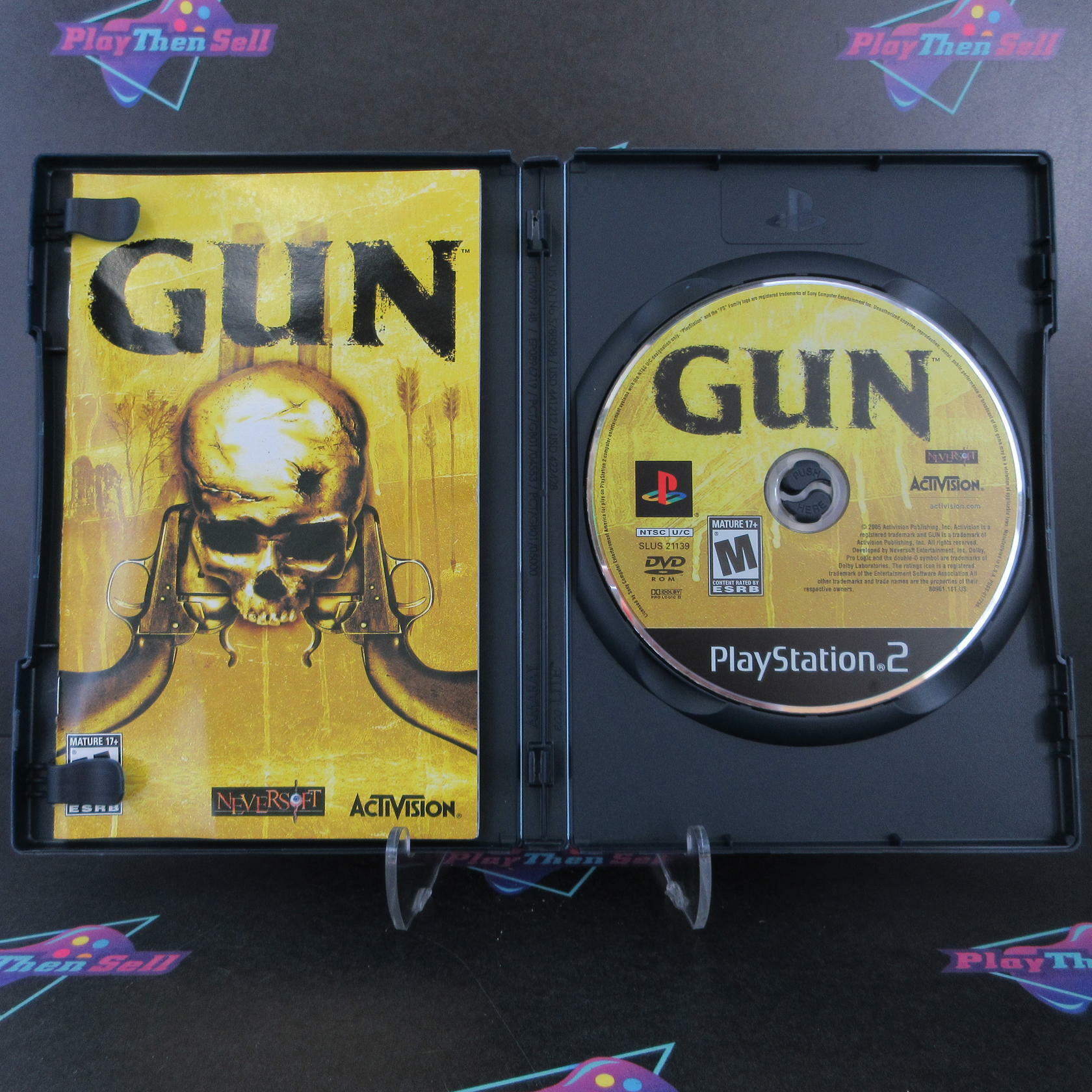 GUN PS2 PlayStation 2 Complete - Excellent