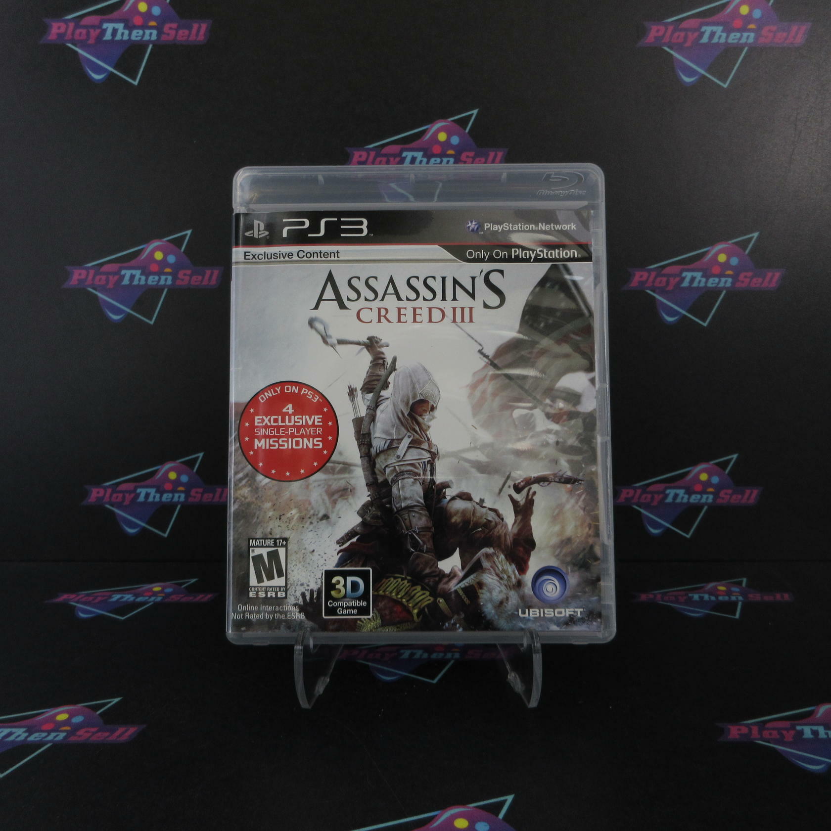 Assassin's Creed III PS3 PlayStation 3 Complete - Excellent