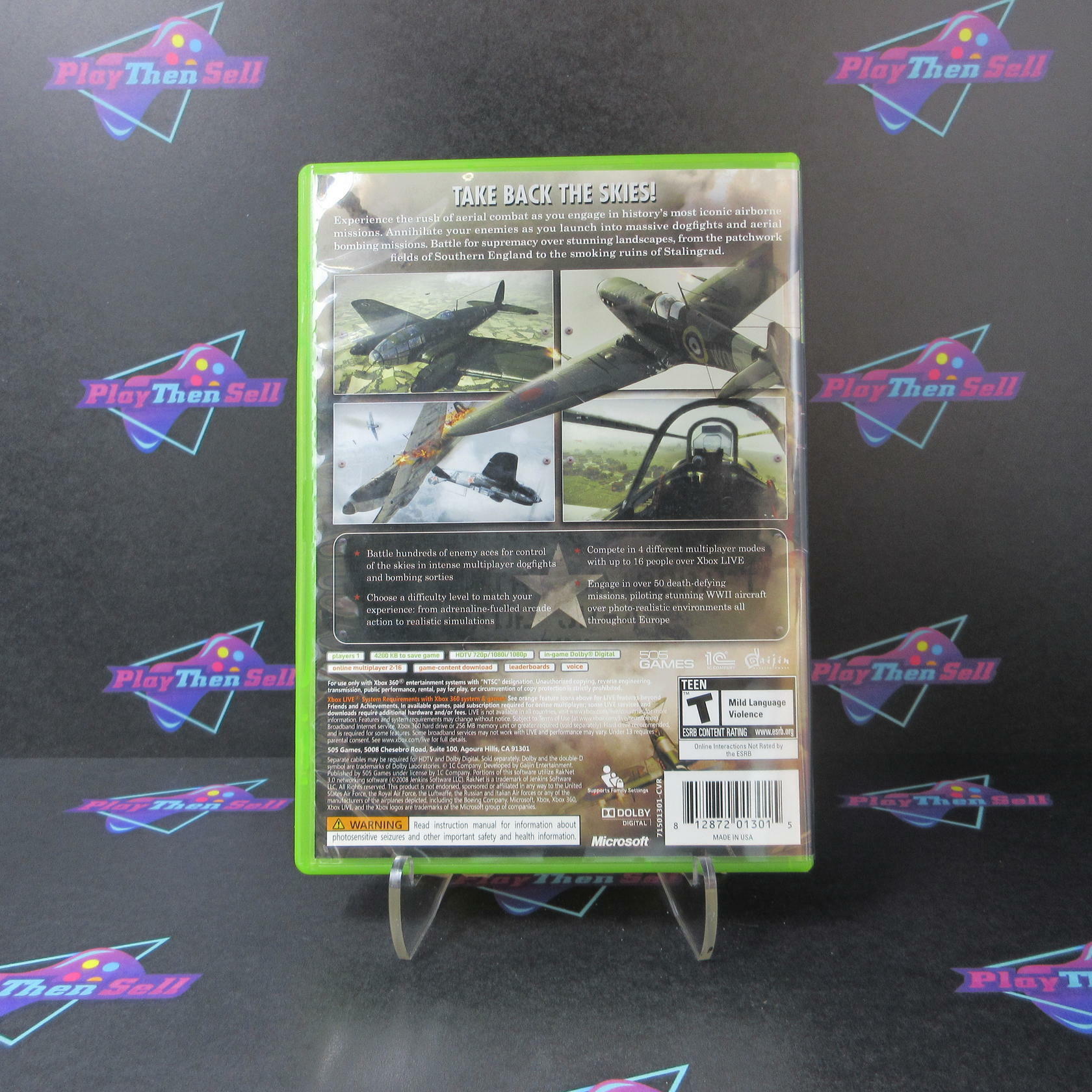 IL-2 Sturmovik Birds of Prey Xbox 360 Complete - Excellent
