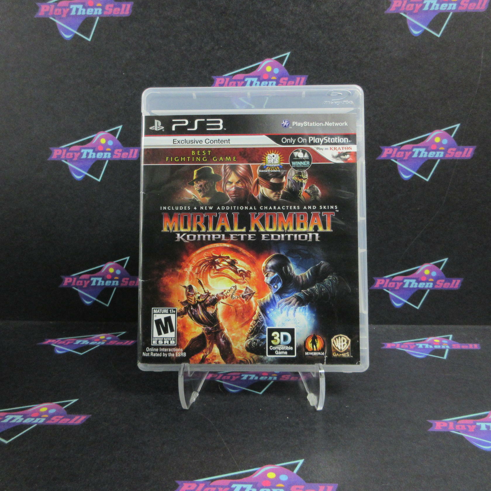 Mortal Kombat Komplete Edition PS3 PlayStation 3 Complete - Excellent