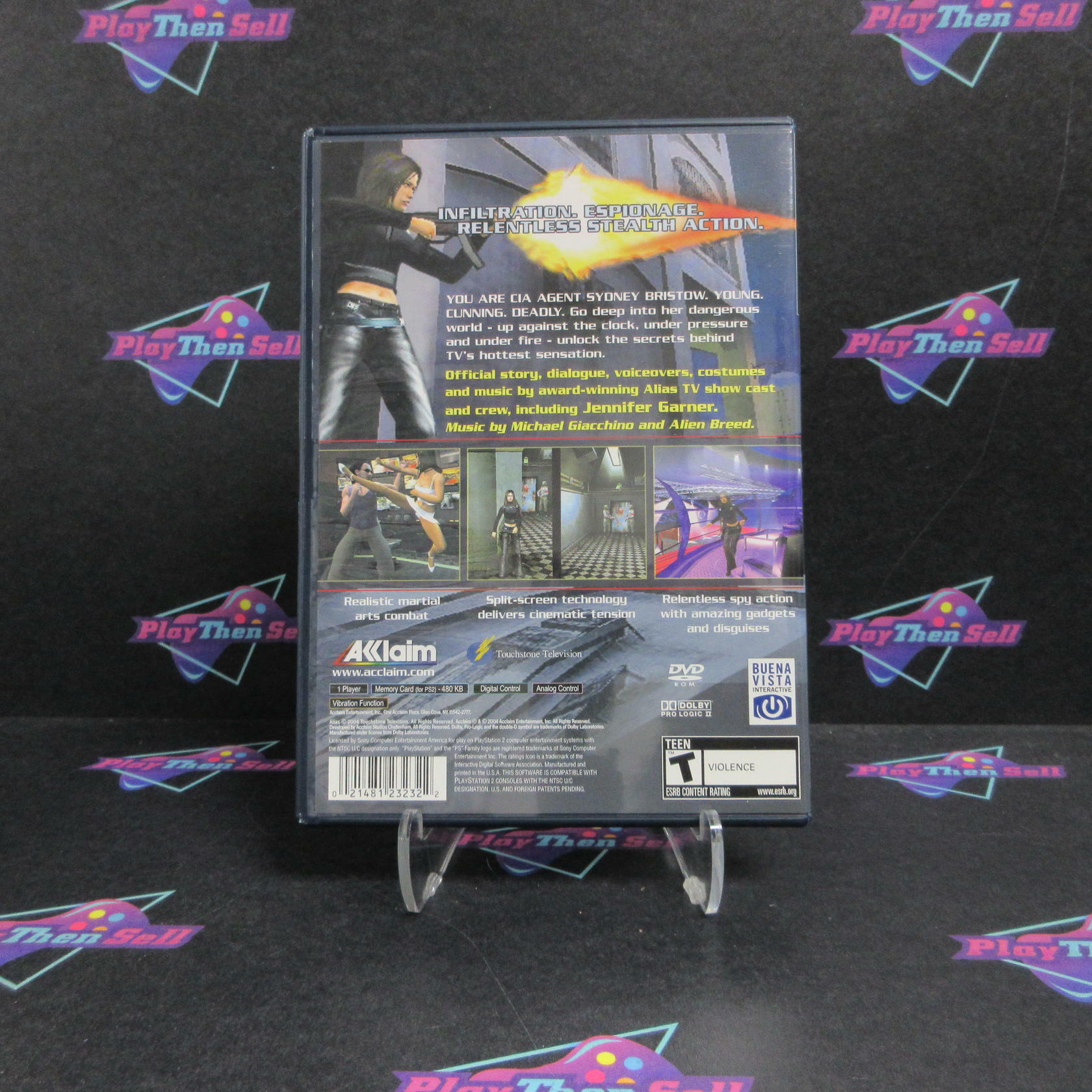 Alias PS2 PlayStation 2 + Reg Card Complete - Excellent
