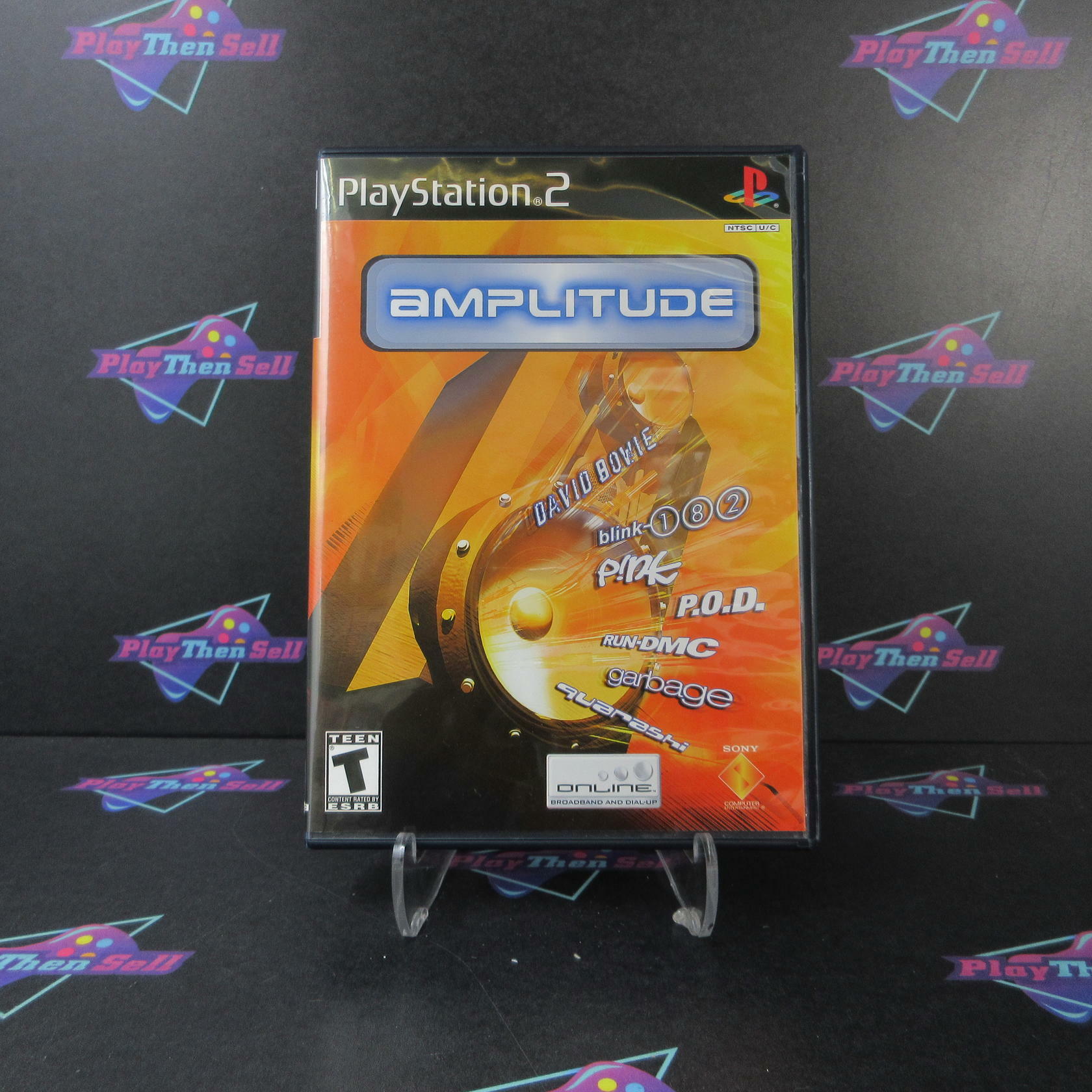 Amplitude PS2 PlayStation 2 + Reg Card Complete - Excellent