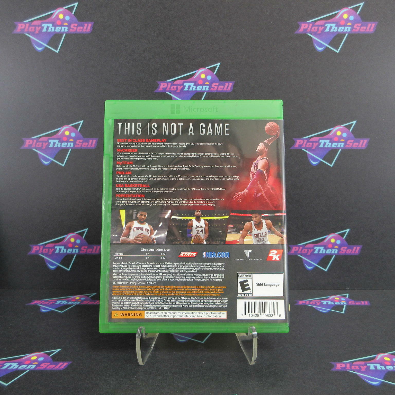 NBA 2K17 Xbox One Complete - Excellent