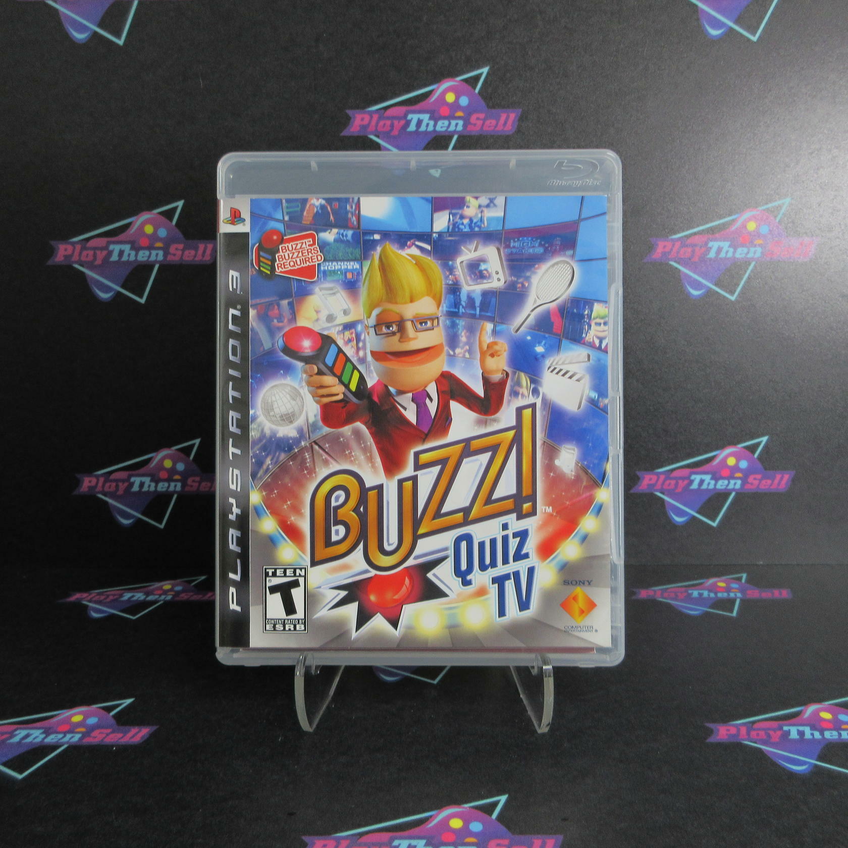 Buzz! Quiz TV PS3 PlayStation 3 Complete - Excellent