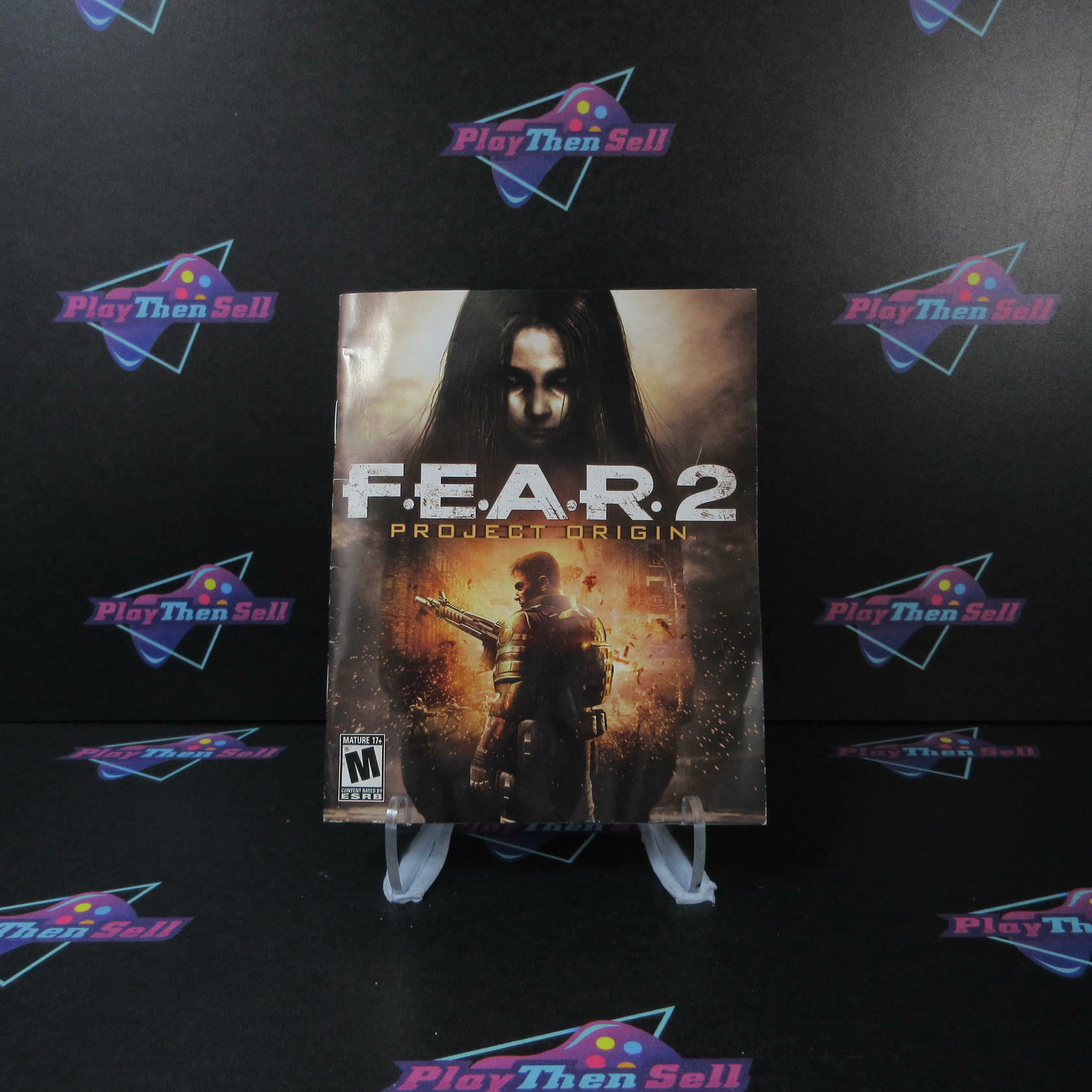 F.E.A.R. 2 Project Origin PS3 PlayStation 3 AD/MD Complete CIB - Very Good