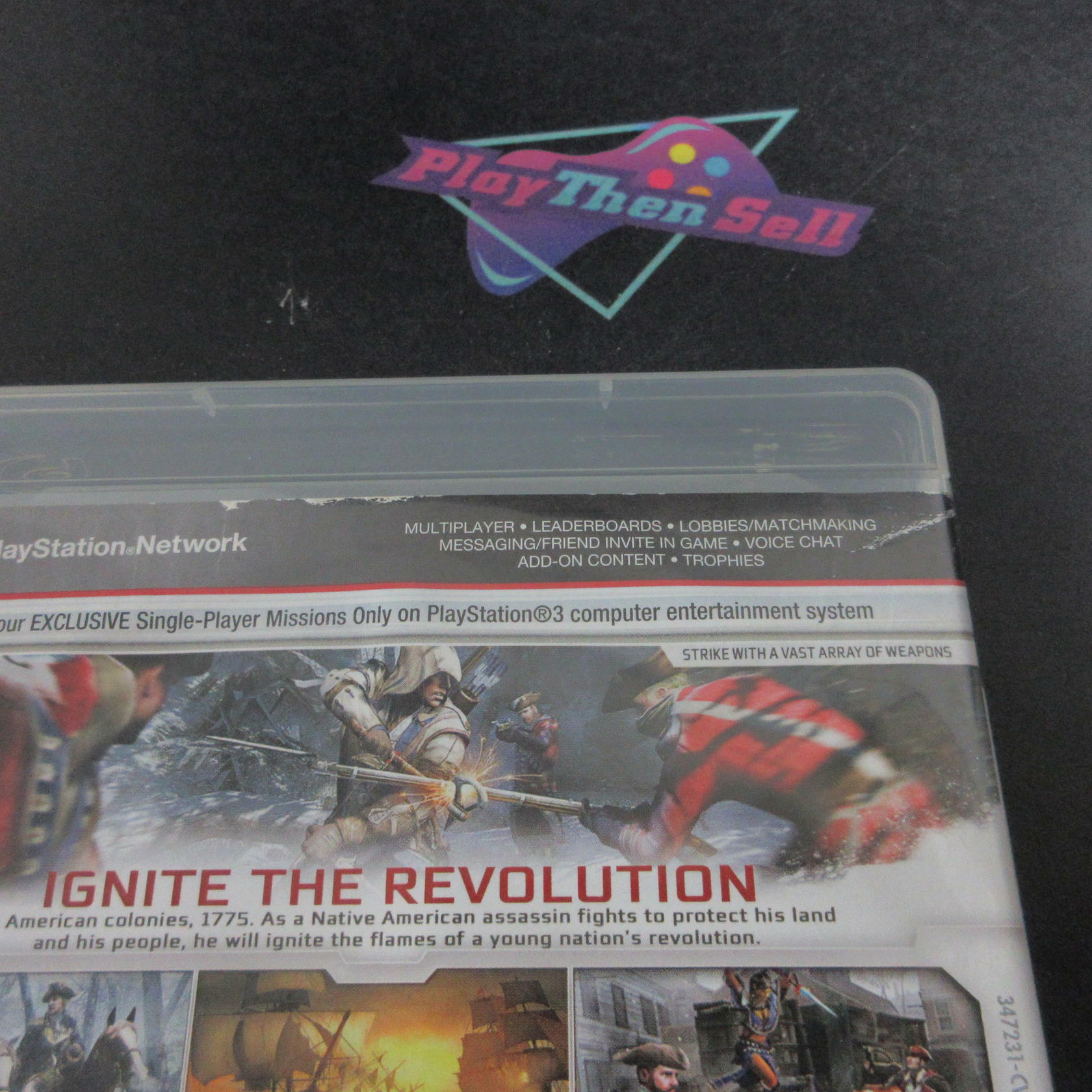 Assassin's Creed 3 PS3 PlayStation 3 AD/NM - Very Good