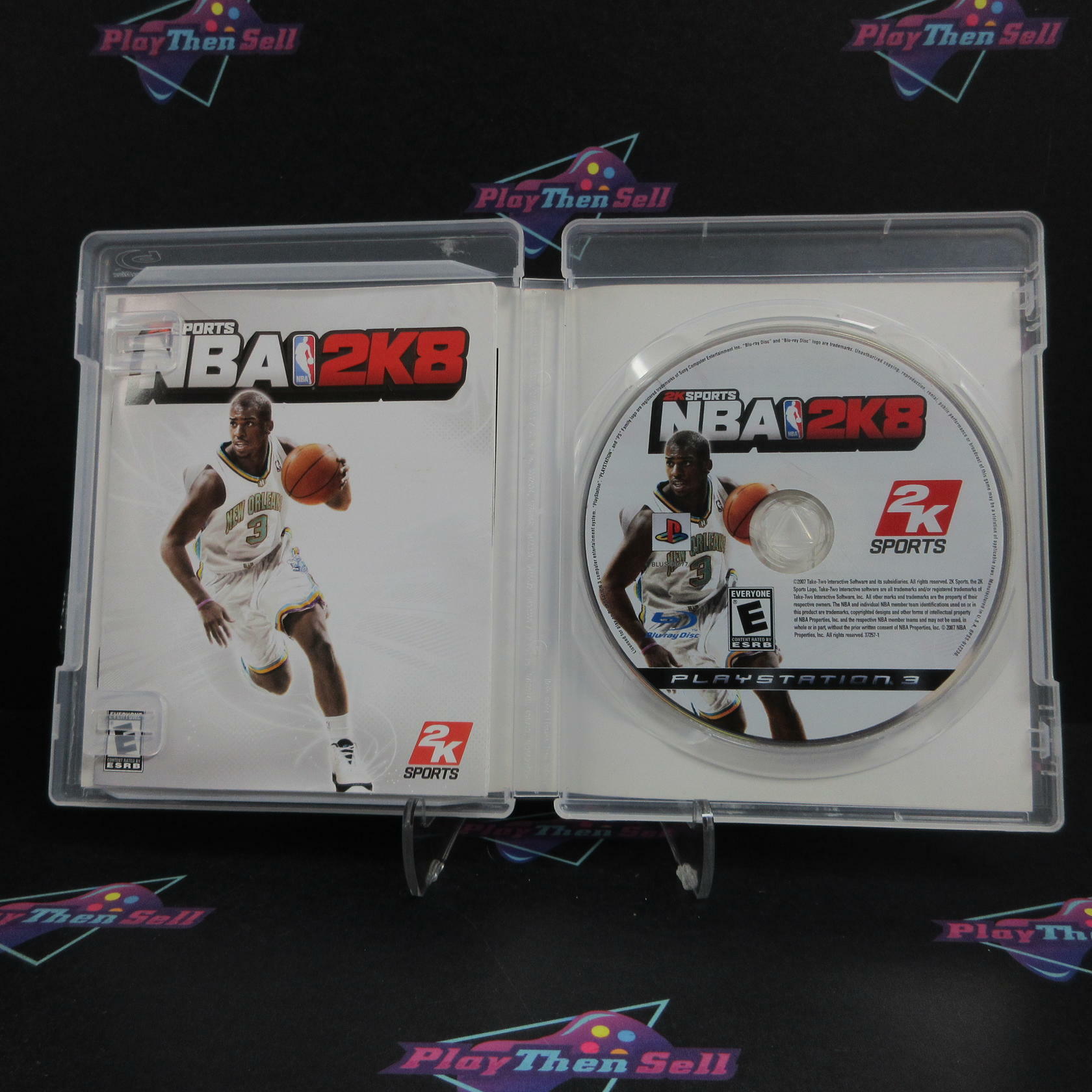 NBA 2K8 PS3 PlayStation 3 AD Complete CIB - Very Good