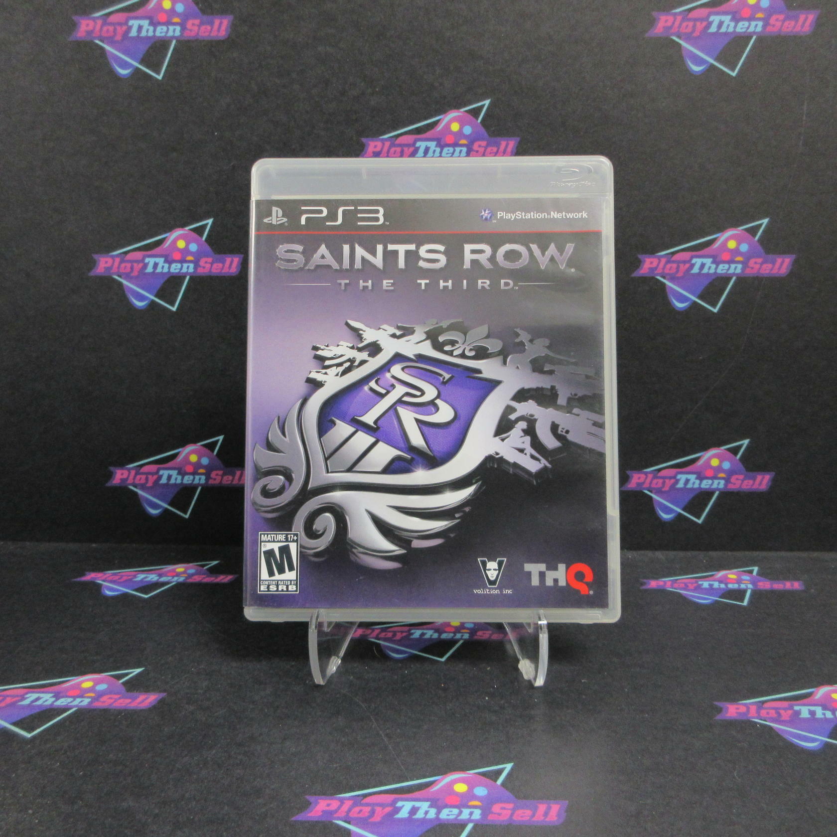 Saints Row The Third PS3 PlayStation 3 AD Complete CIB - Very Good