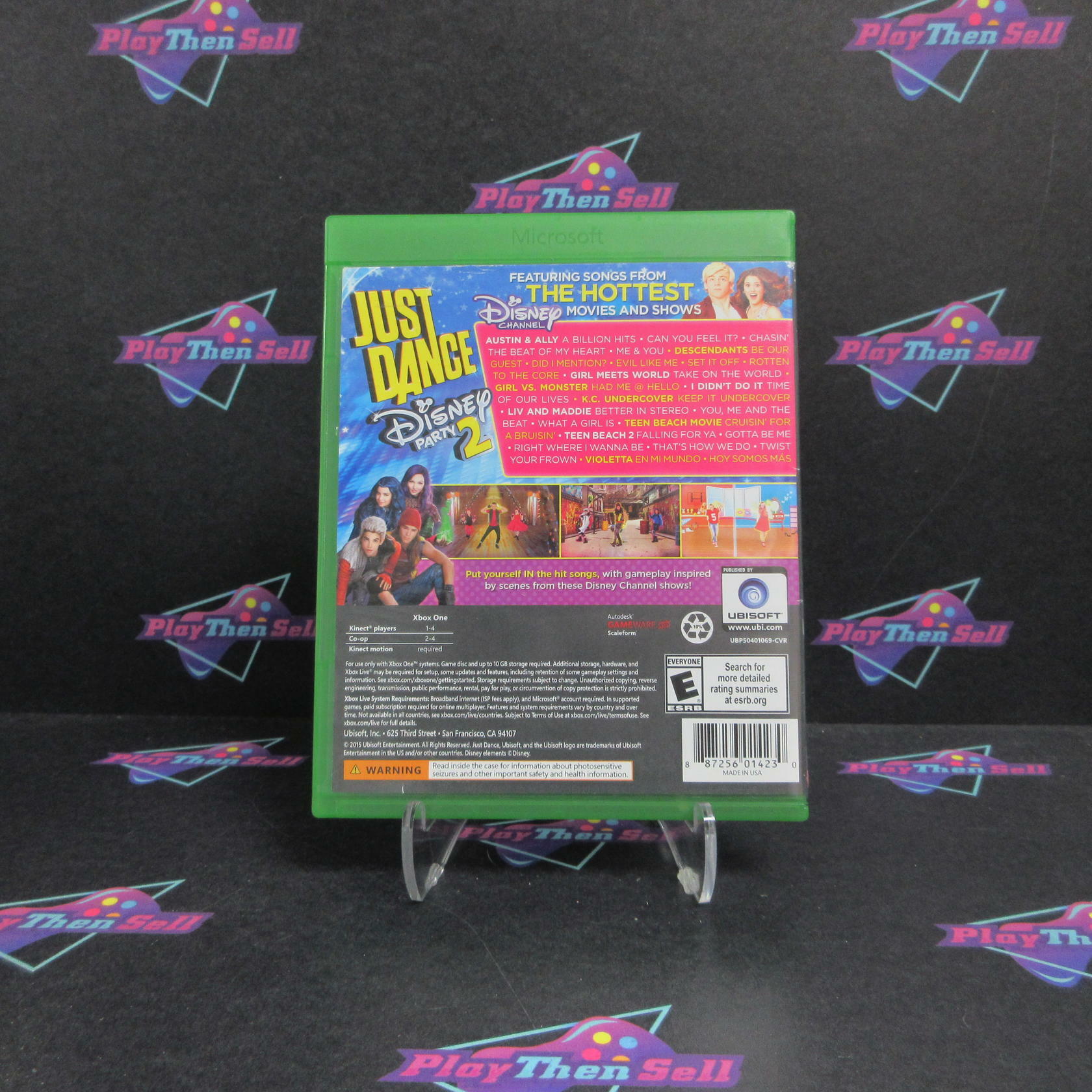 Just Dance Disney Party 2 Xbox One AD Complete CIB - Very Good