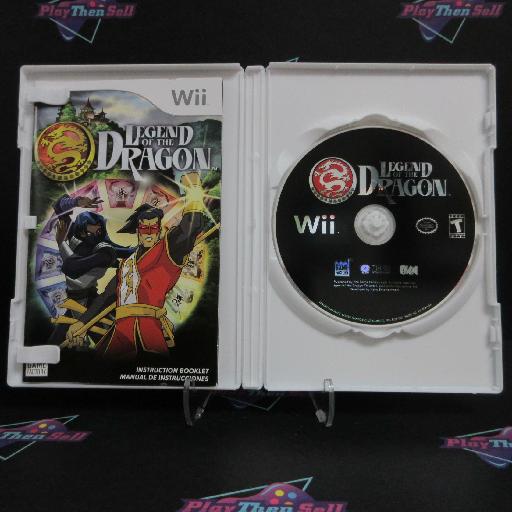 Legend of the Dragon Nintendo Wii Complete - Excellent