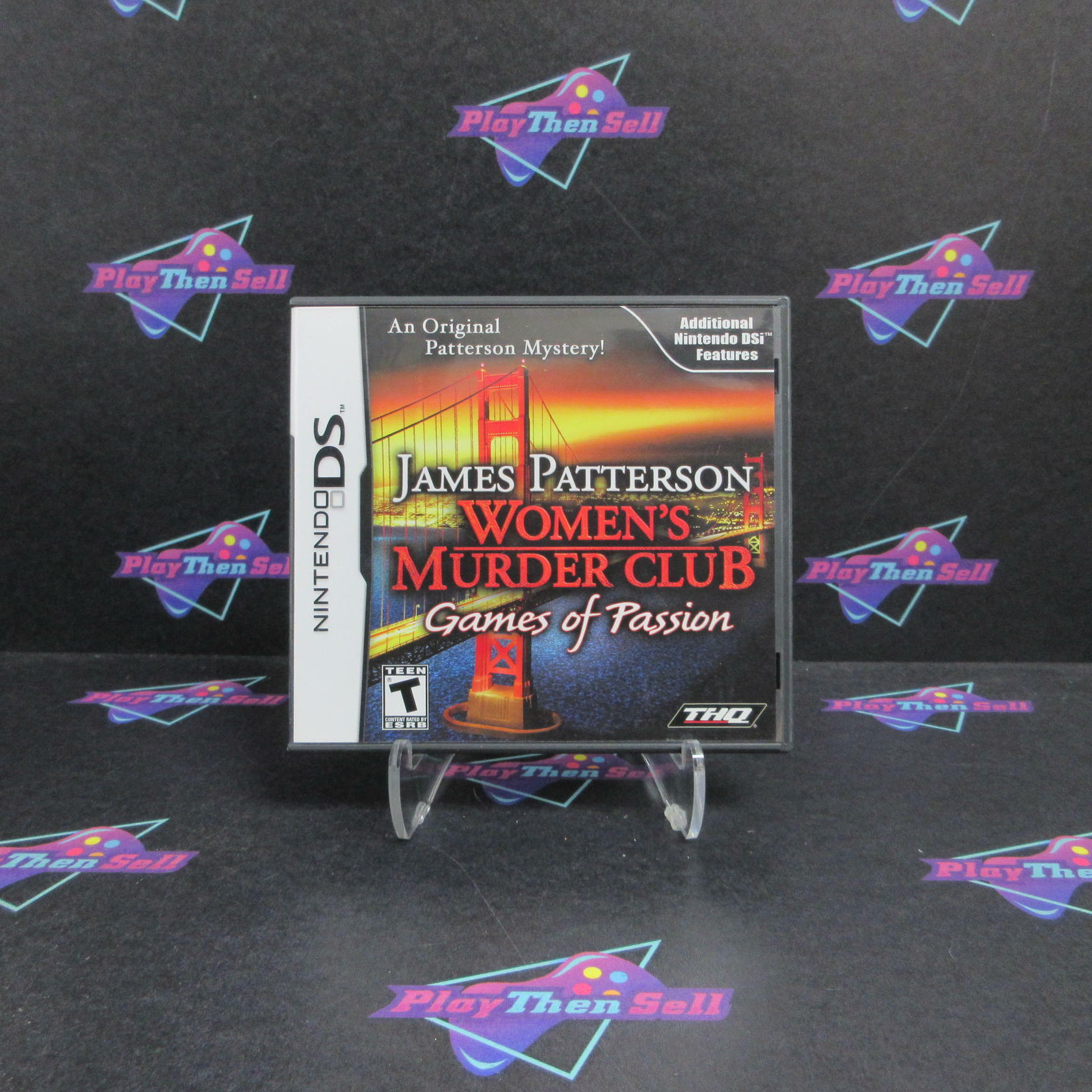 Women's Murder Club Games of Passion Nintendo DS Complete - Excellent