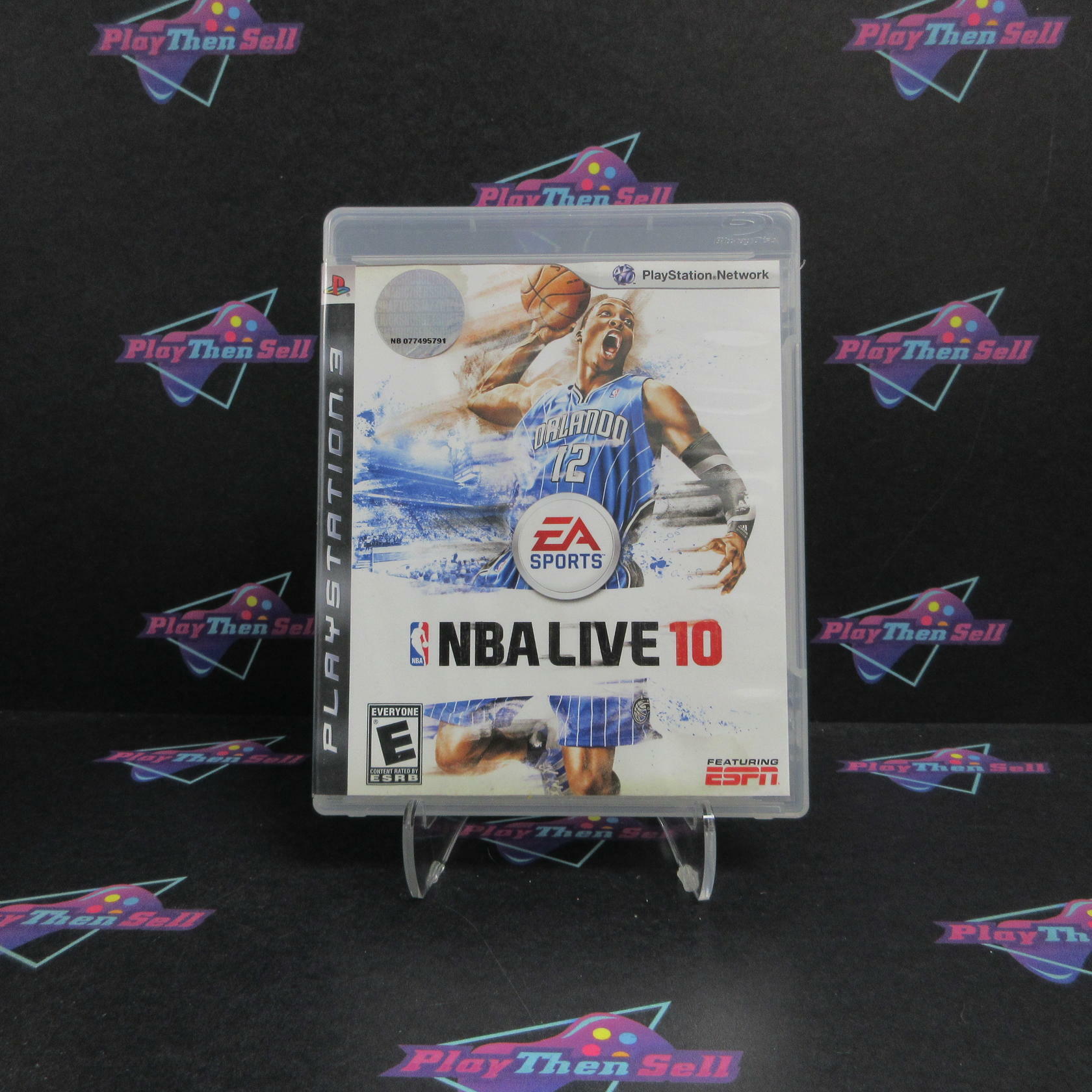 NBA Live 10 PS3 PlayStation 3 AD Complete CIB - Very Good