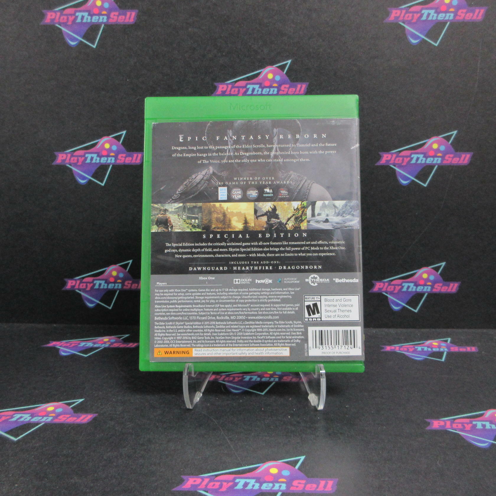 The Elder Scrolls V Skyrim Special Edition Xbox One AD Complete CIB - Very Good