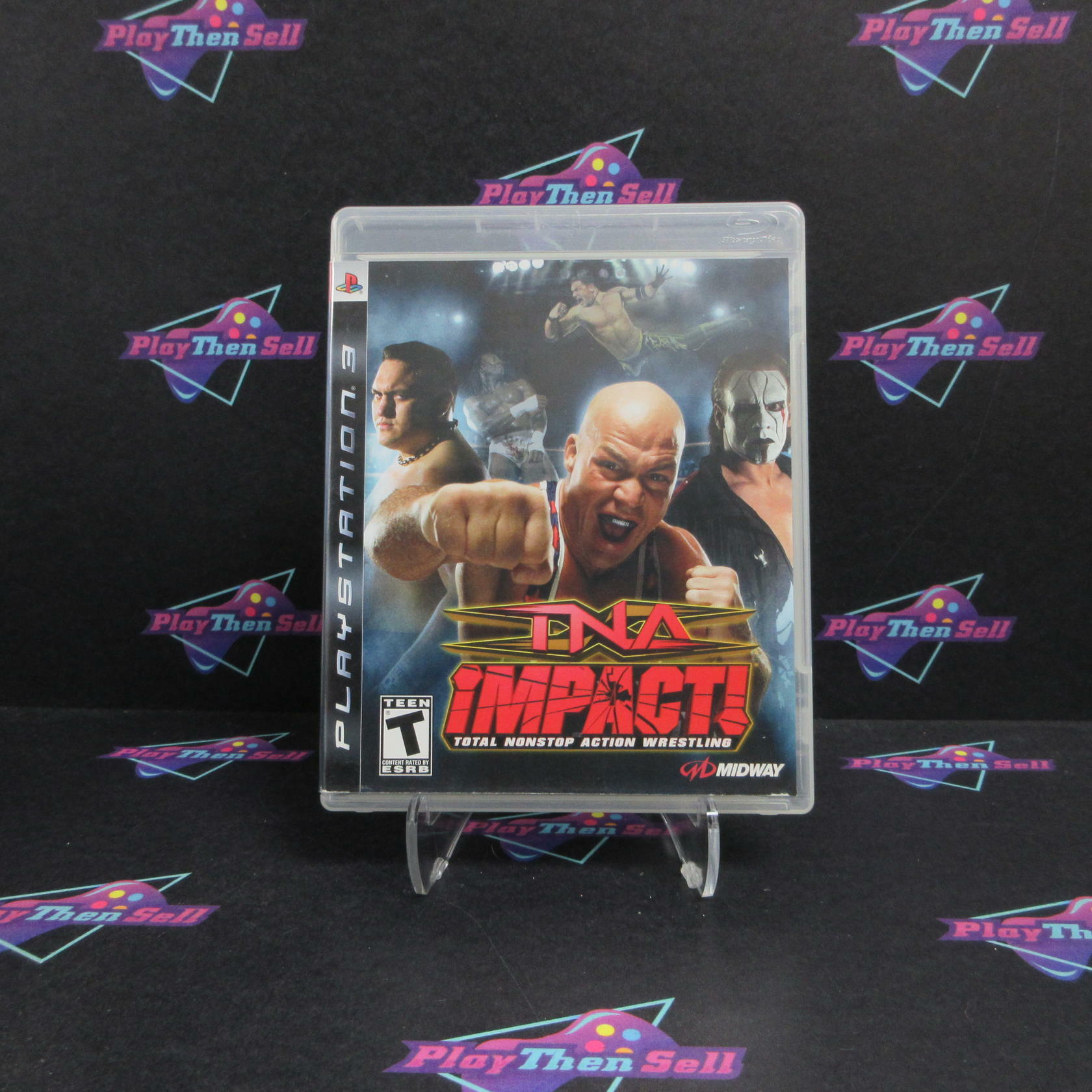TNA Impact PS3 PlayStation 3 AD/NM - Very Good