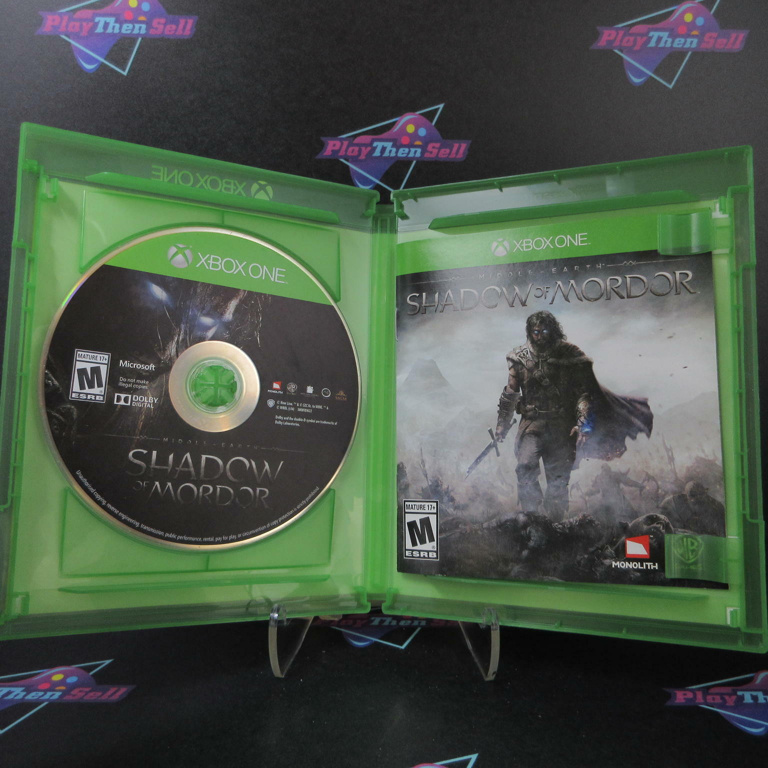 Middle Earth Shadow of Mordor Xbox One AD Complete CIB - Very Good