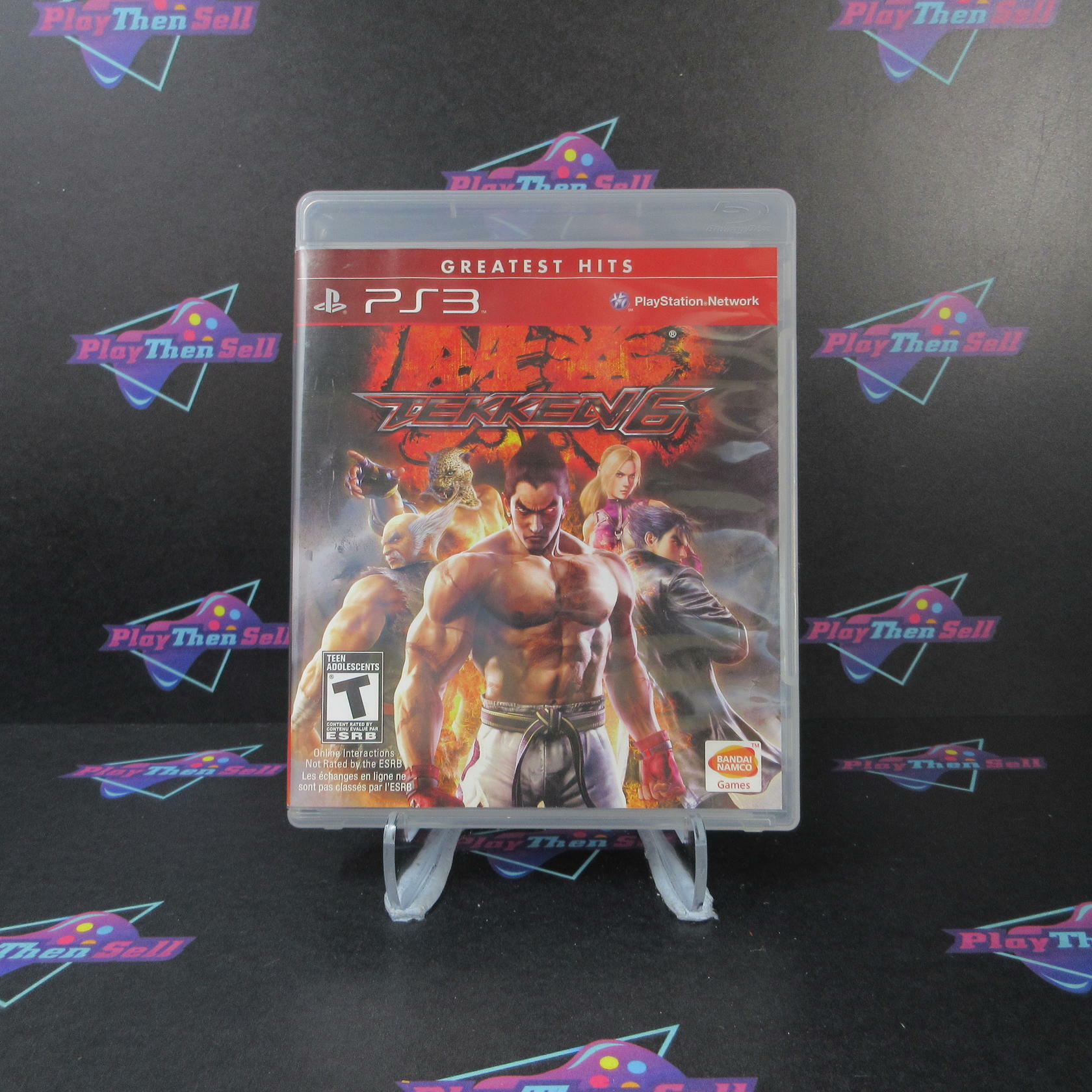 Tekken 6 PS3 PlayStation 3 Greatest Hits AD Complete - Very Good