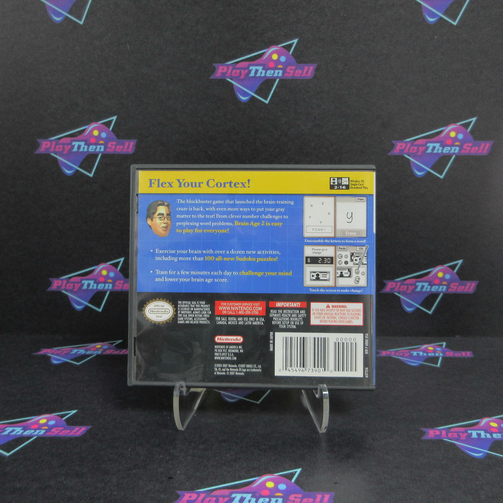 Brain Age 2 Nintendo DS Complete - Excellent