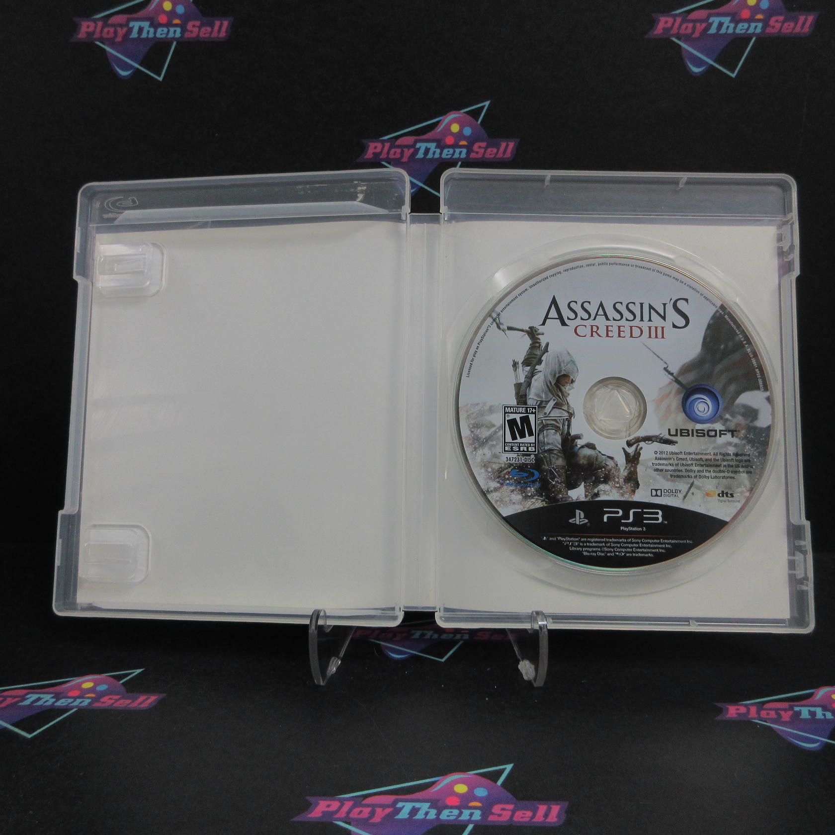 Assassin's Creed 3 PS3 PlayStation 3 AD/NM - Very Good