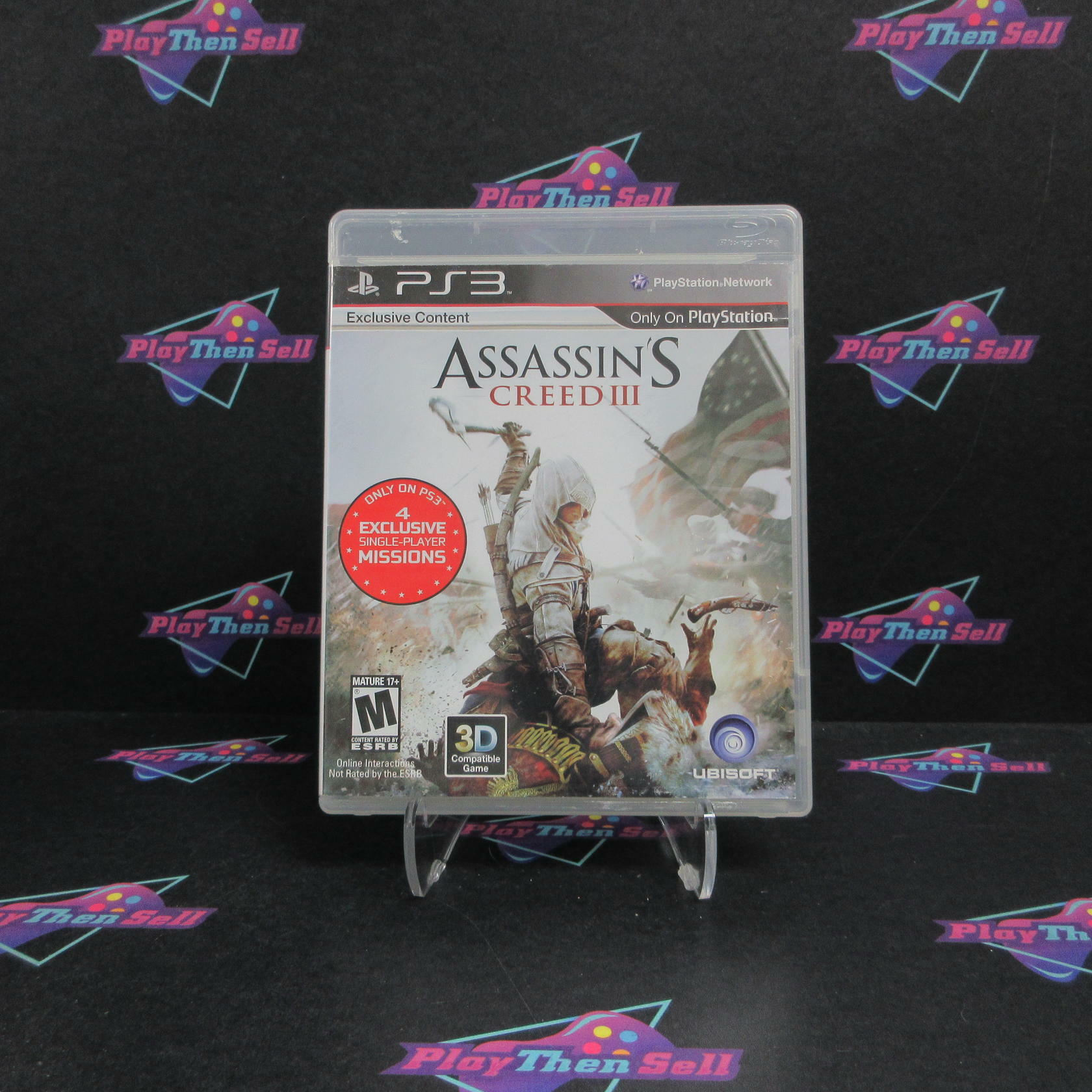 Assassin's Creed 3 PS3 PlayStation 3 AD/NM - Very Good