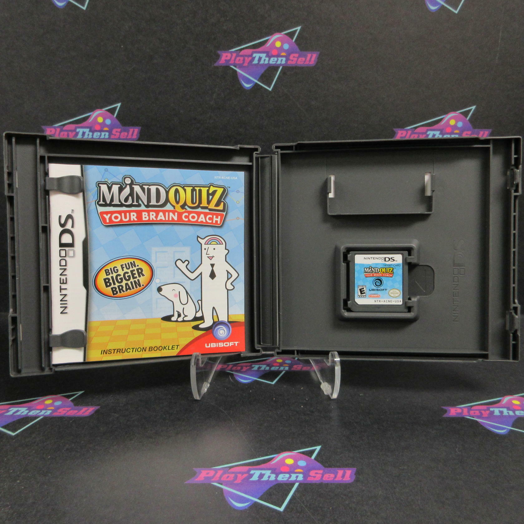 Mind Quiz Your Brain Coach Nintendo DS Complete - Excellent