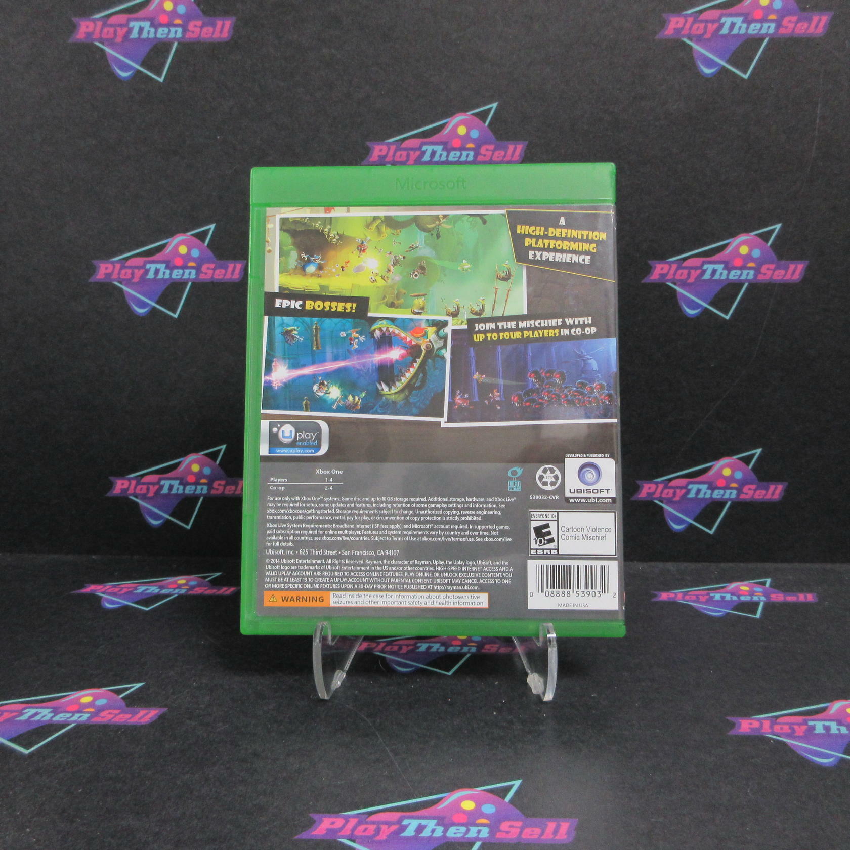 Rayman Legends Xbox One AD Complete CIB - Very Good