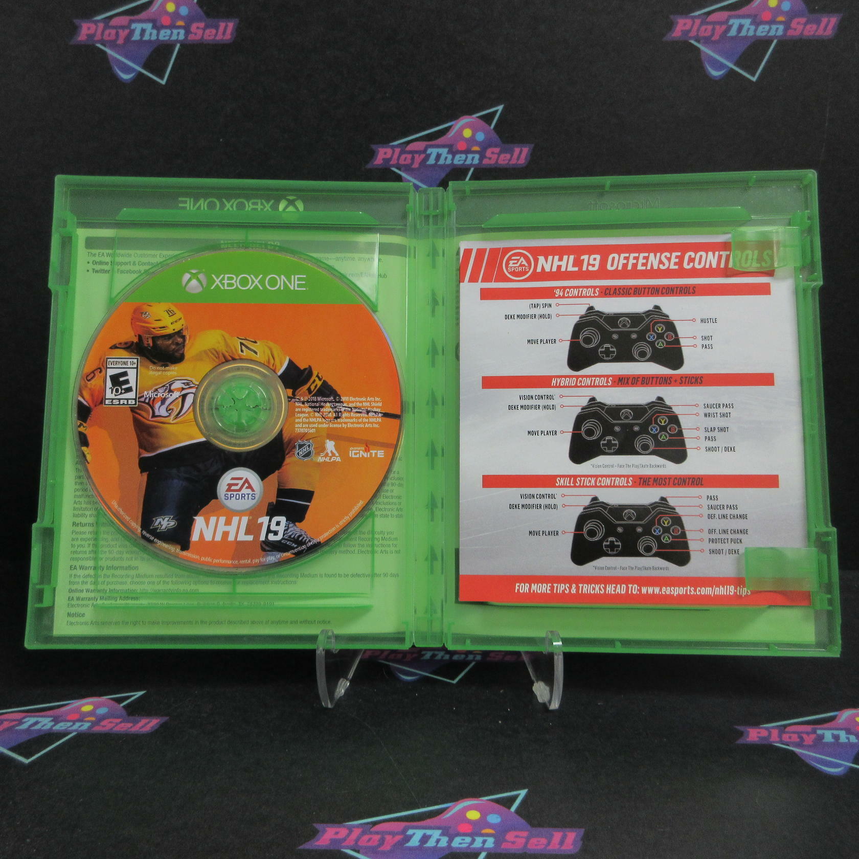 NHL 19 Xbox One AD Complete CIB - Very Good