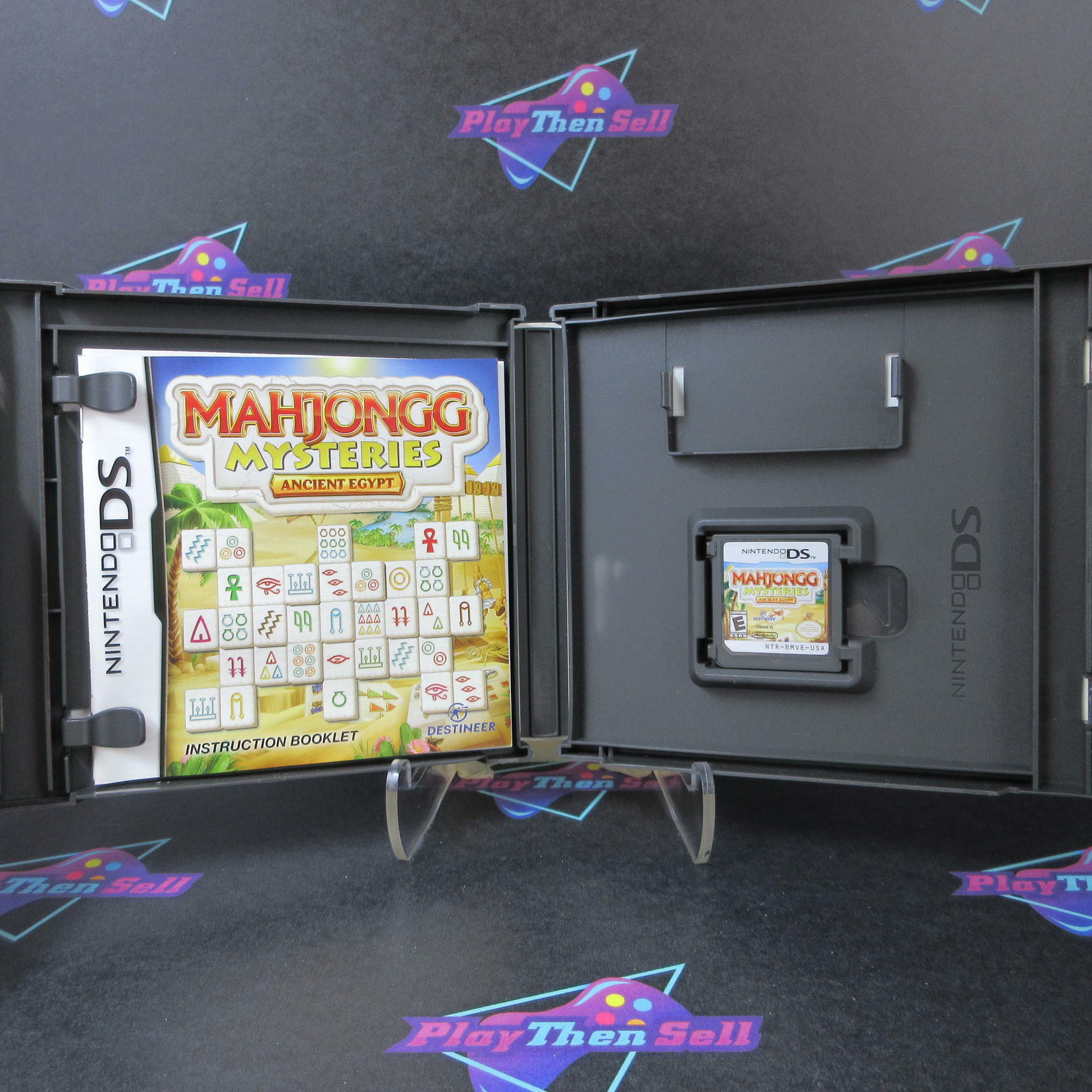 Mahjong Mysteries Ancient Egypt Nintendo DS Complete - Excellent
