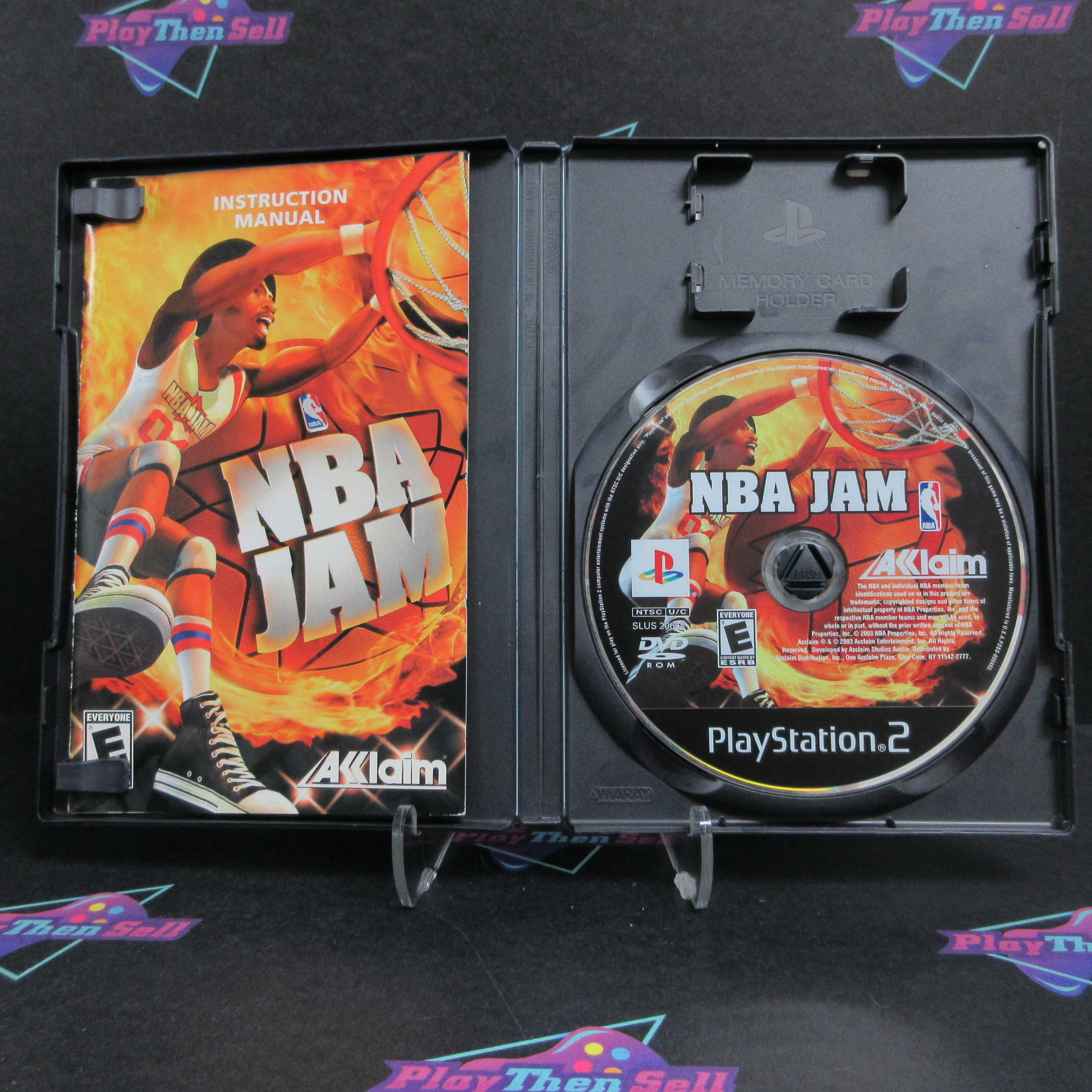 NBA Jam PS2 PlayStation 2 + Reg Card Complete - Excellent