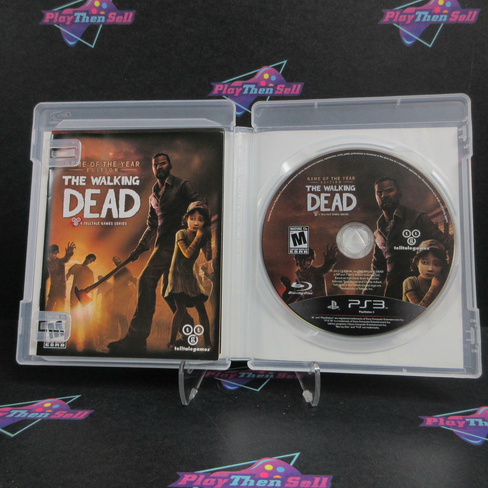 The Walking Dead GOTY PS3 PlayStation 3 AD Complete CIB - Very Good