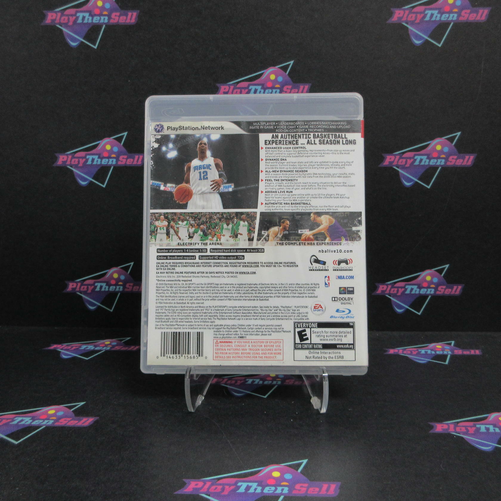 NBA Live 10 PS3 PlayStation 3 AD Complete CIB - Very Good