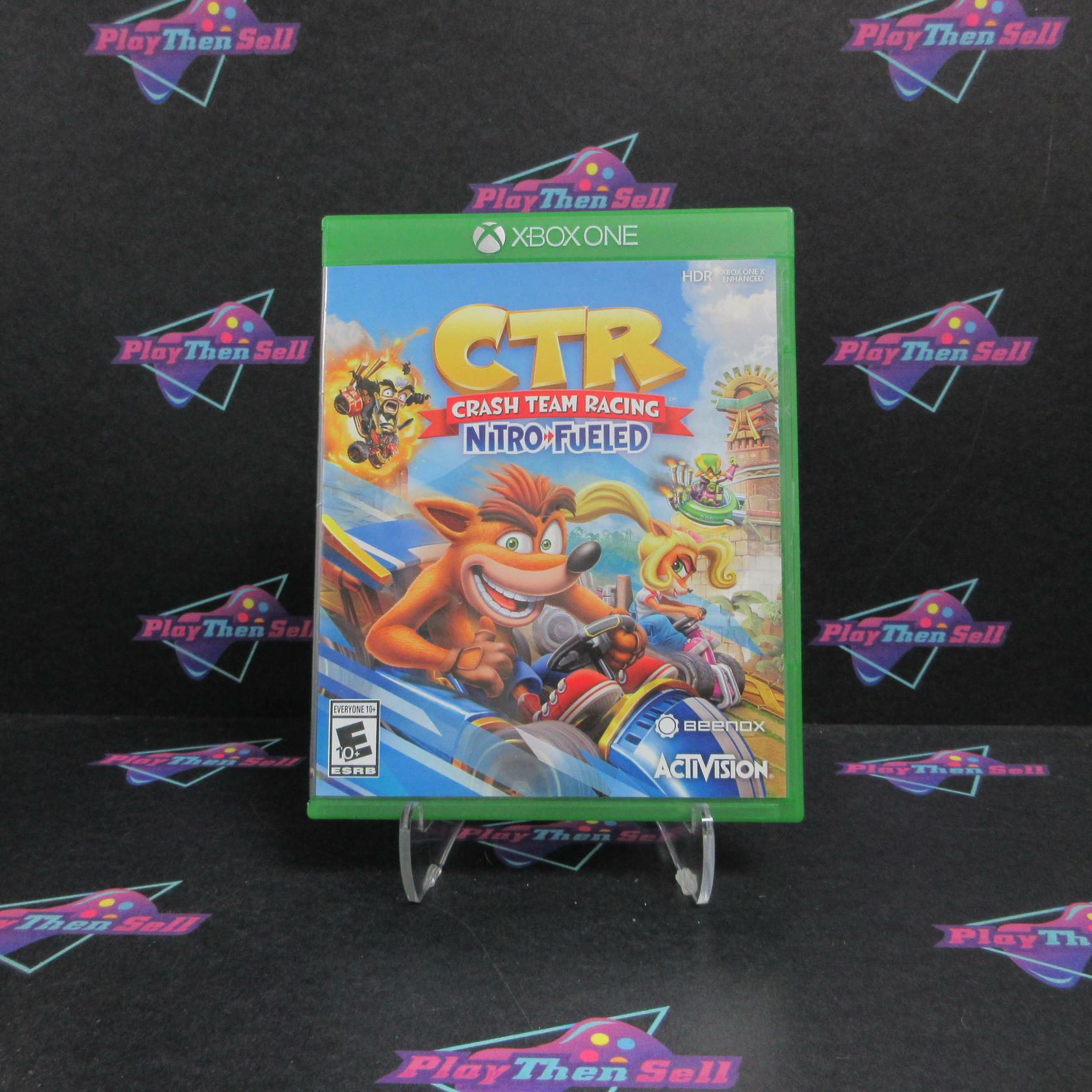 CTR Crash Team Racing Nitro Fueled Xbox One AD - Very Good