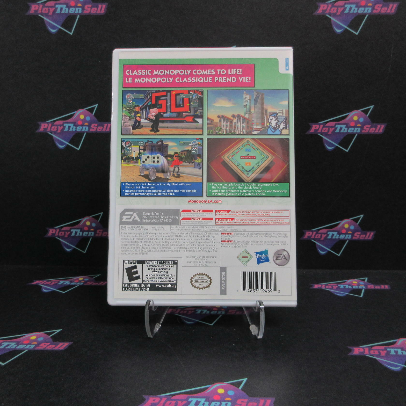 Monopoly Streets Nintendo Wii Complete - Excellent
