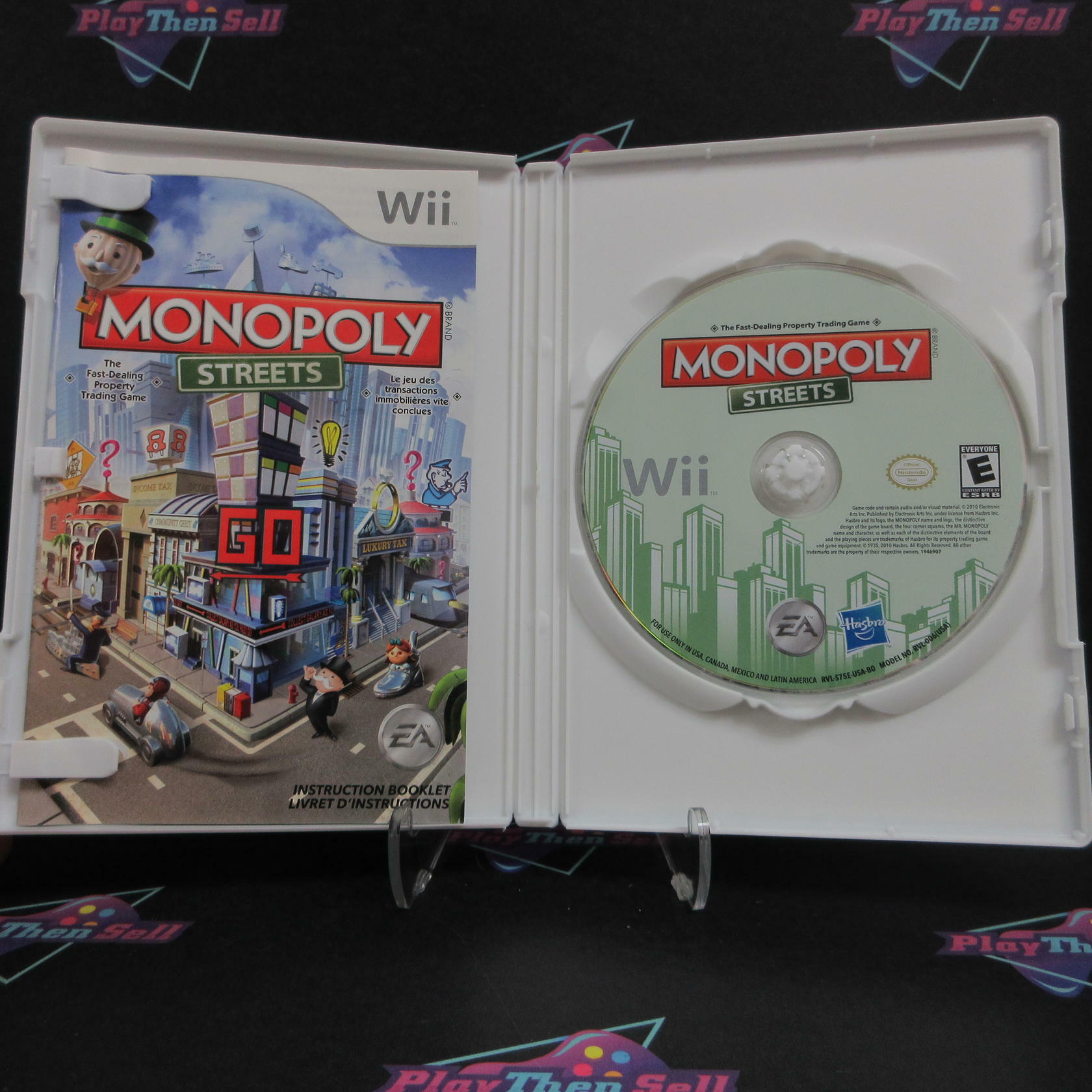 Monopoly Streets Nintendo Wii Complete - Excellent