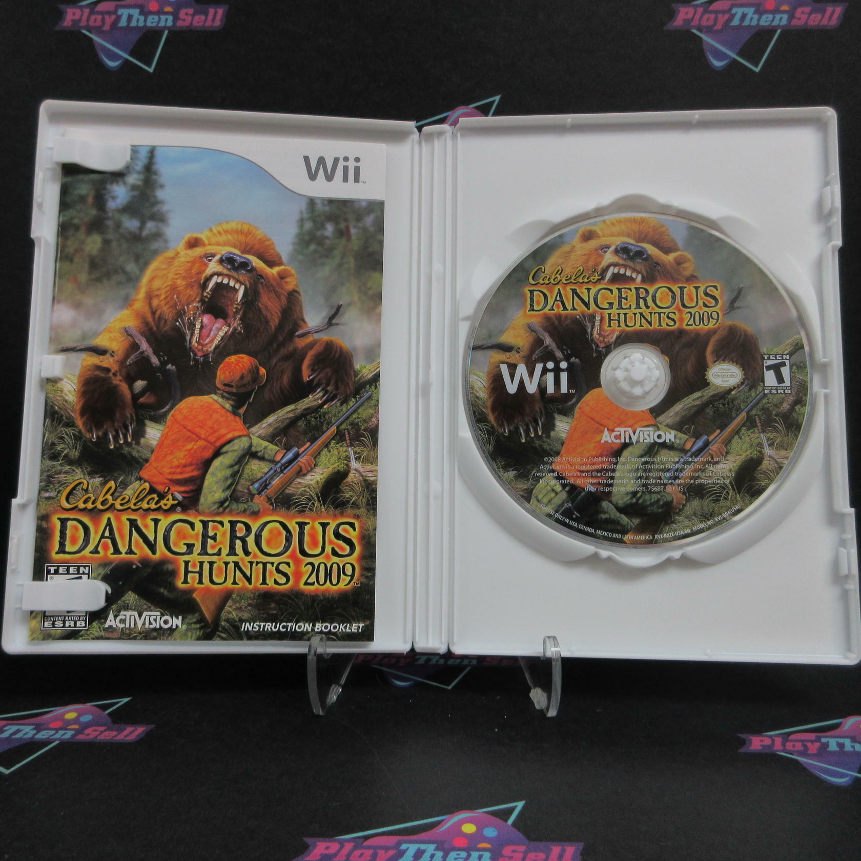 Cabela's Dangerous Hunts 2009 Nintendo Wii Complete - Excellent