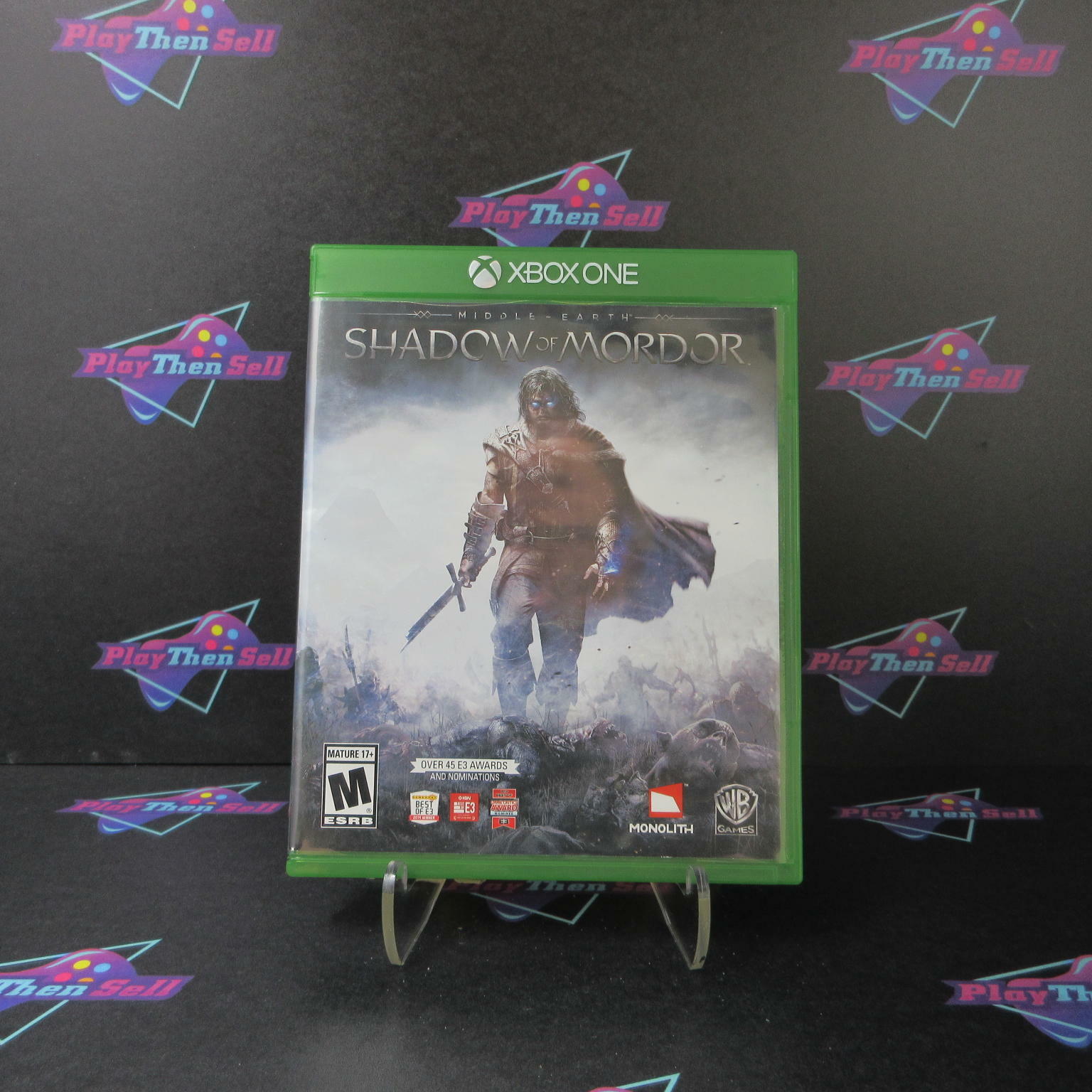 Middle Earth Shadow of Mordor Xbox One AD Complete CIB - Very Good