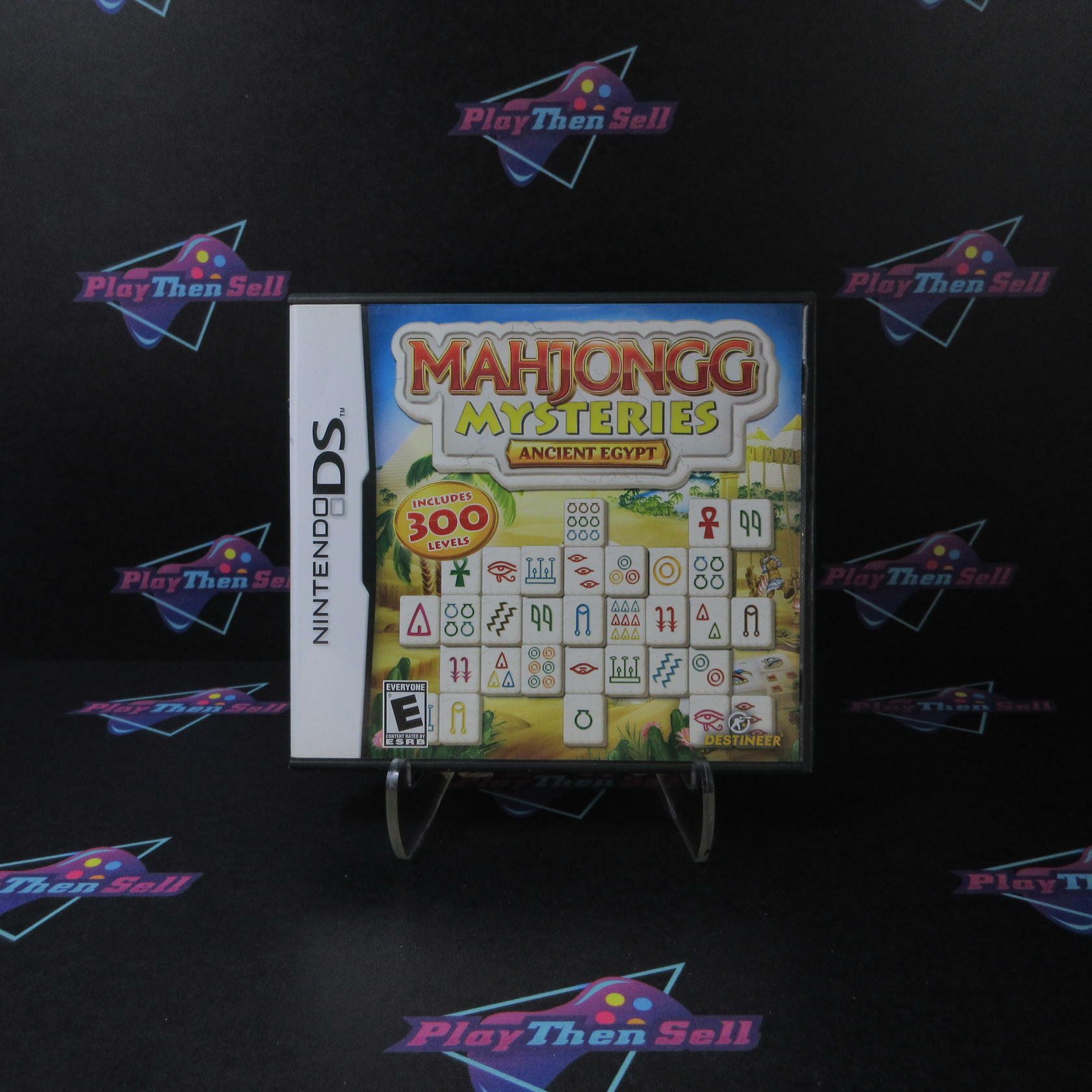 Mahjong Mysteries Ancient Egypt Nintendo DS Complete - Excellent