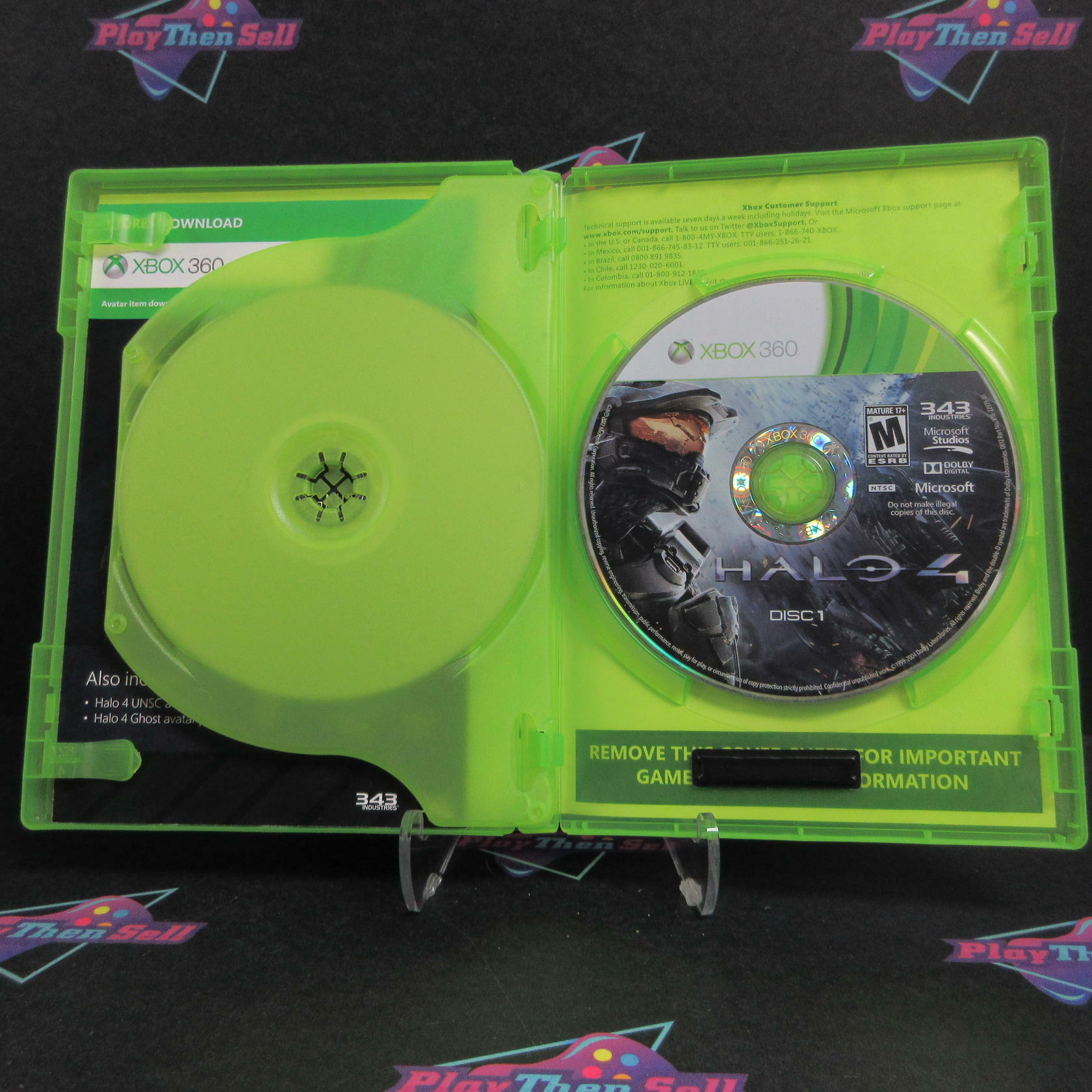 Halo 4 Game of The Year Xbox 360 AD Complete CIB - Very Good