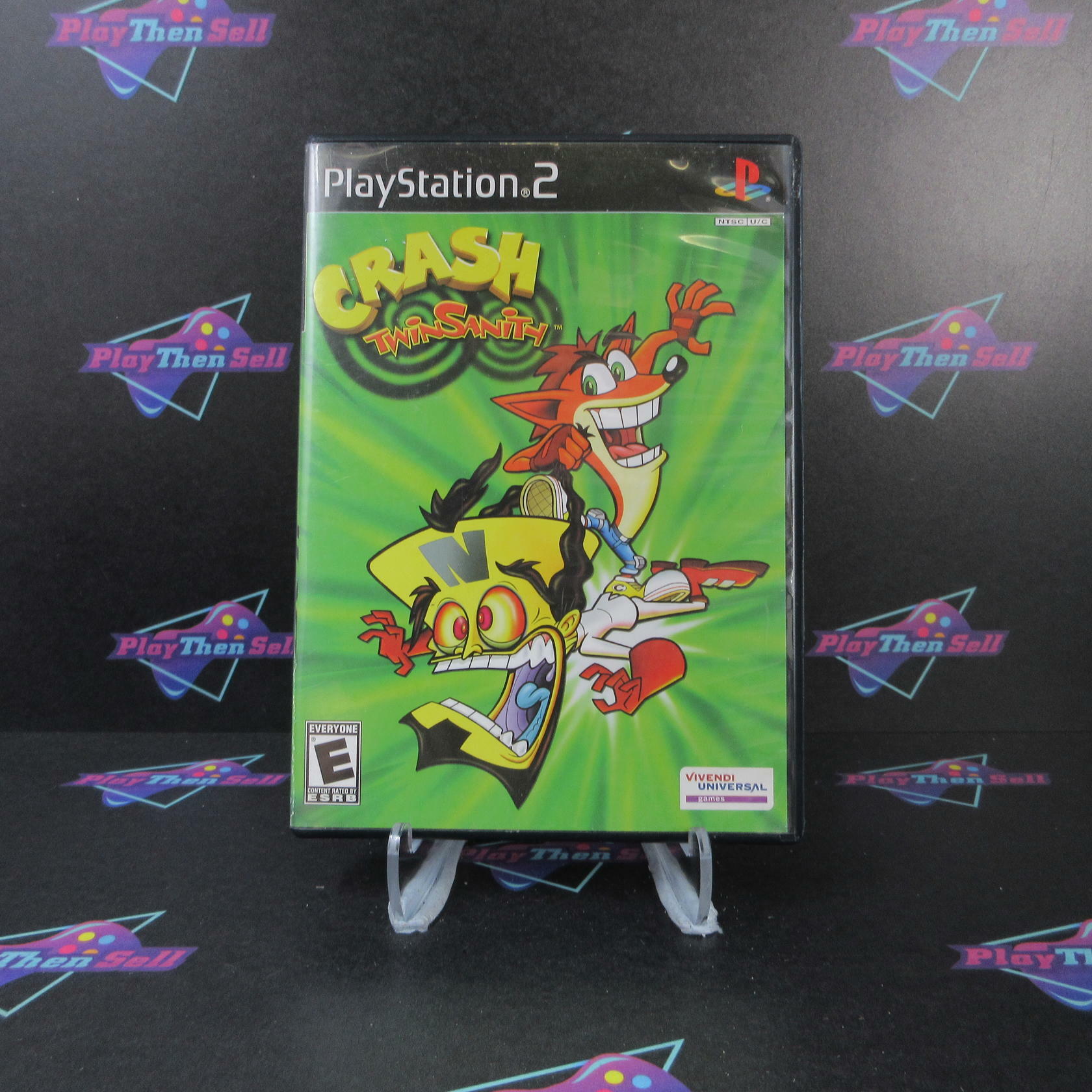 Crash Bandicoot Twinsanity PS2 PlayStation 2 AD/NM - Very Good
