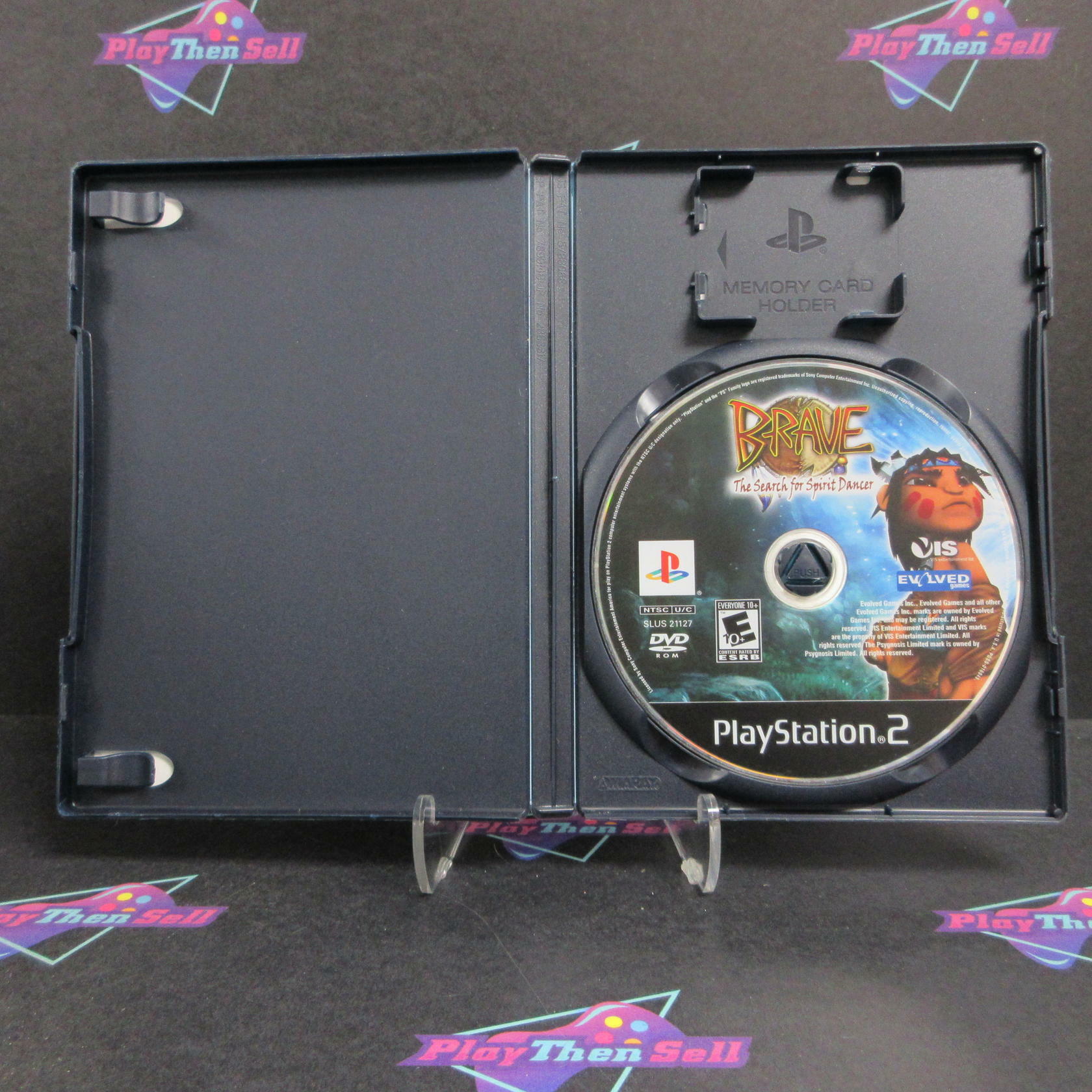 Brave The Search for Spirit Dancer PS2 PlayStation 2 AD/DD/NM - Very Good
