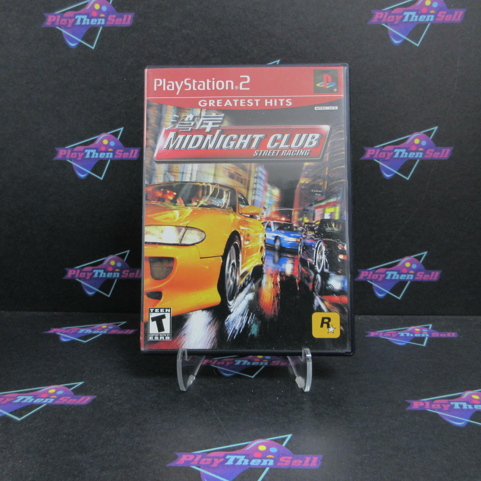 Midnight Club Street Racing PS2 PlayStation 2 GH AD/NM - Very Good